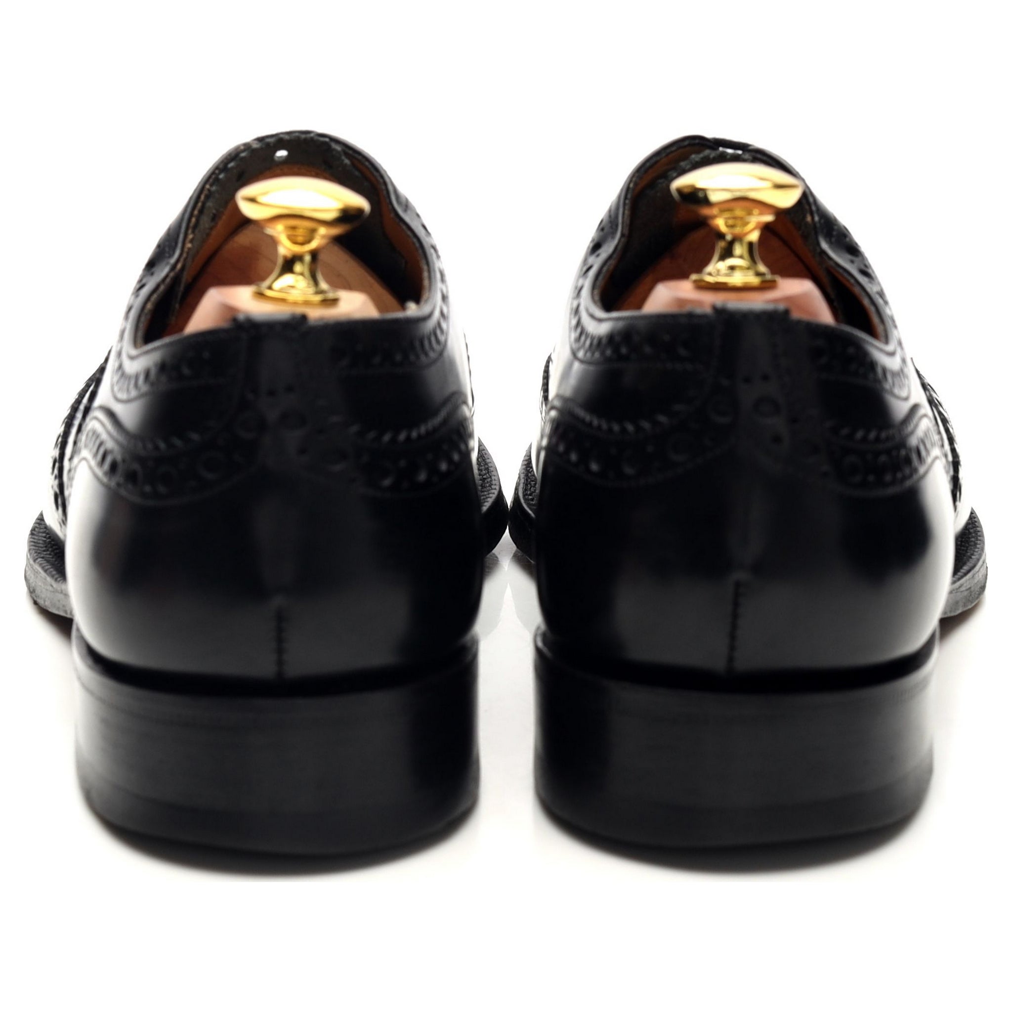 Church Burwood derbies brogues cuir noir UK 7