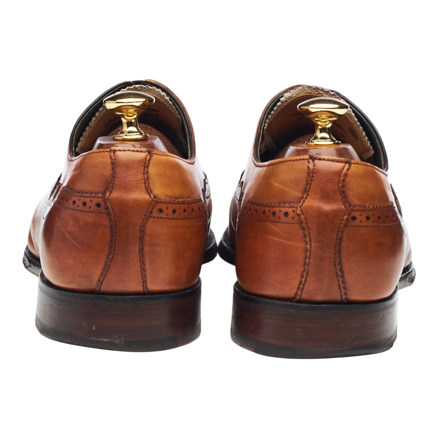 Cheaney Cardiff richelieu brogue cuir marron clair UK 9 F