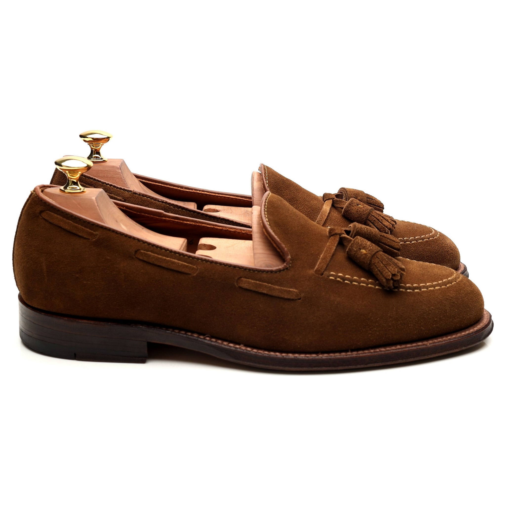 Alden 3403 mocassins daim marron pointure UK 8.5