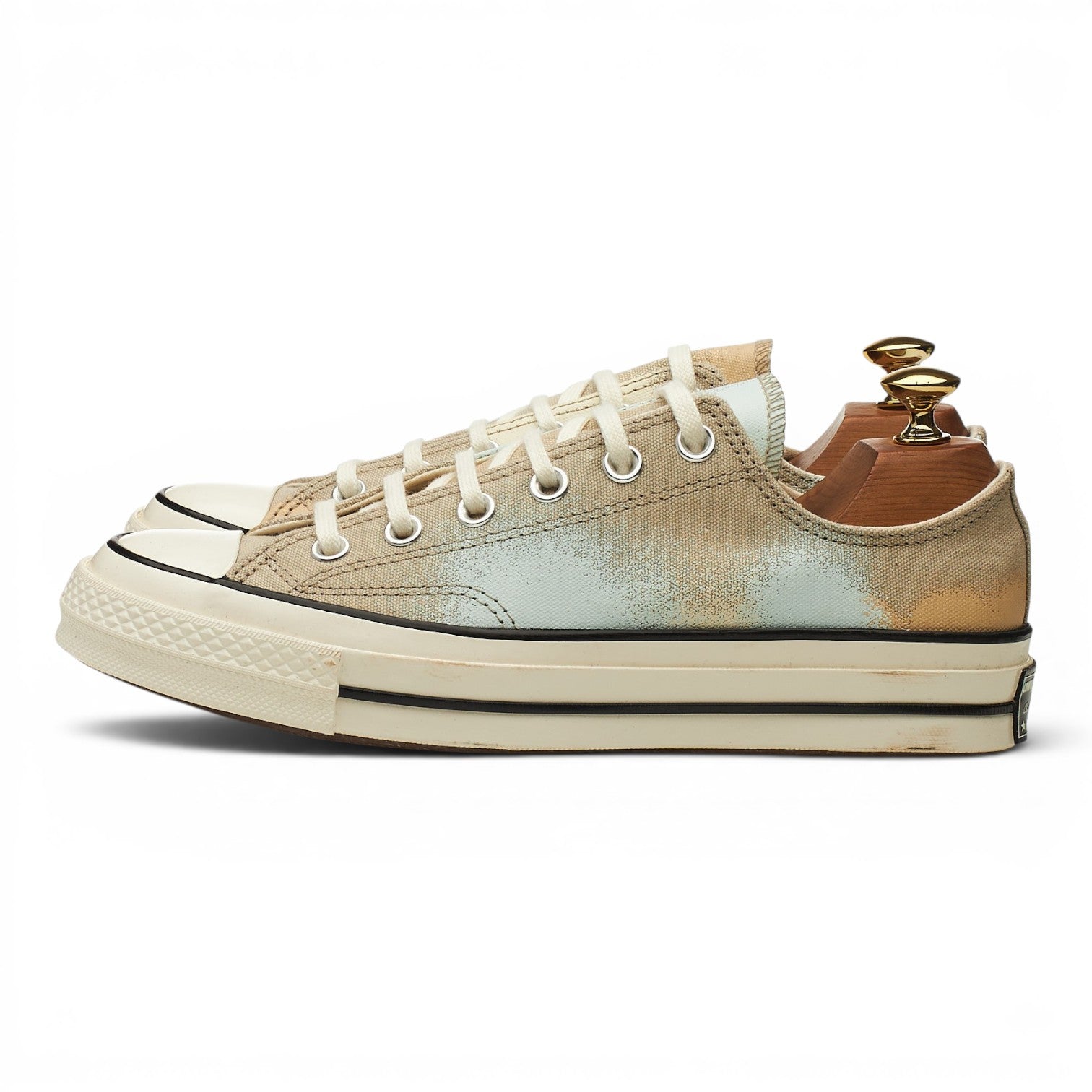Converse Chuck 70 Low sneakers toile pierre UK 7