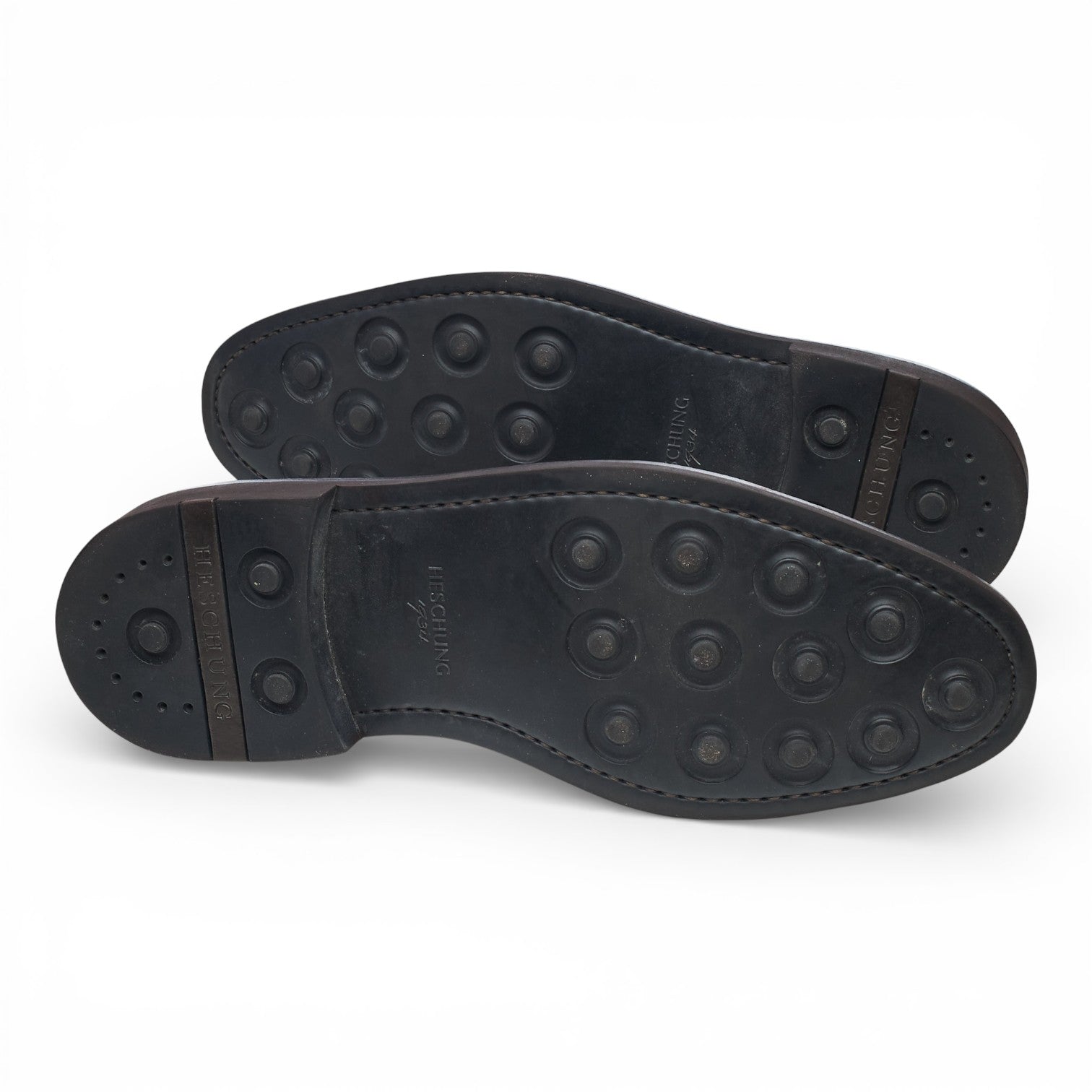 Heschung Fustet derbies homme suède marron UK 6.5