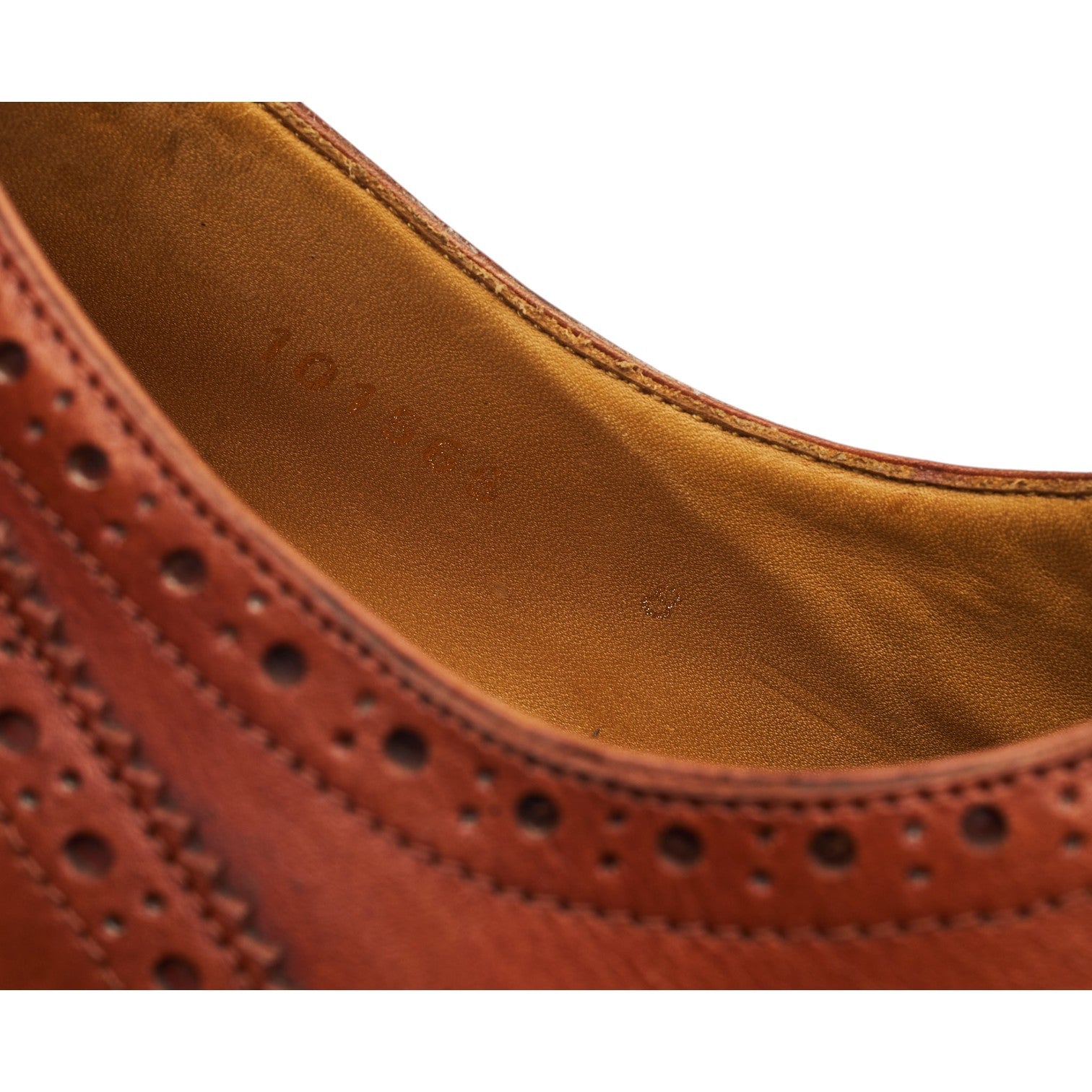 Meermin 101565 richelieu cuir marron clair 8
