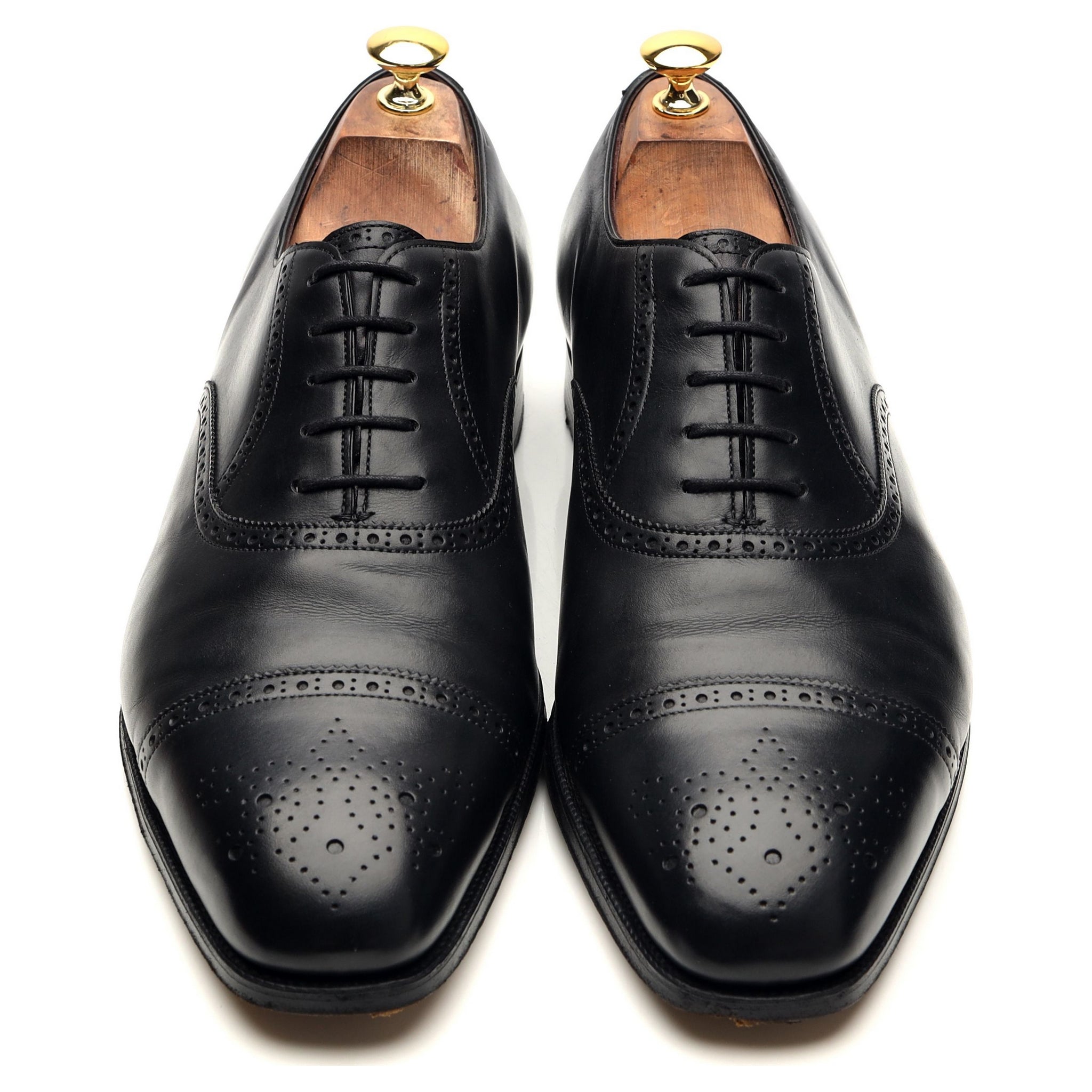 Ralph Lauren richelieu cuir noir pointure UK 11 C