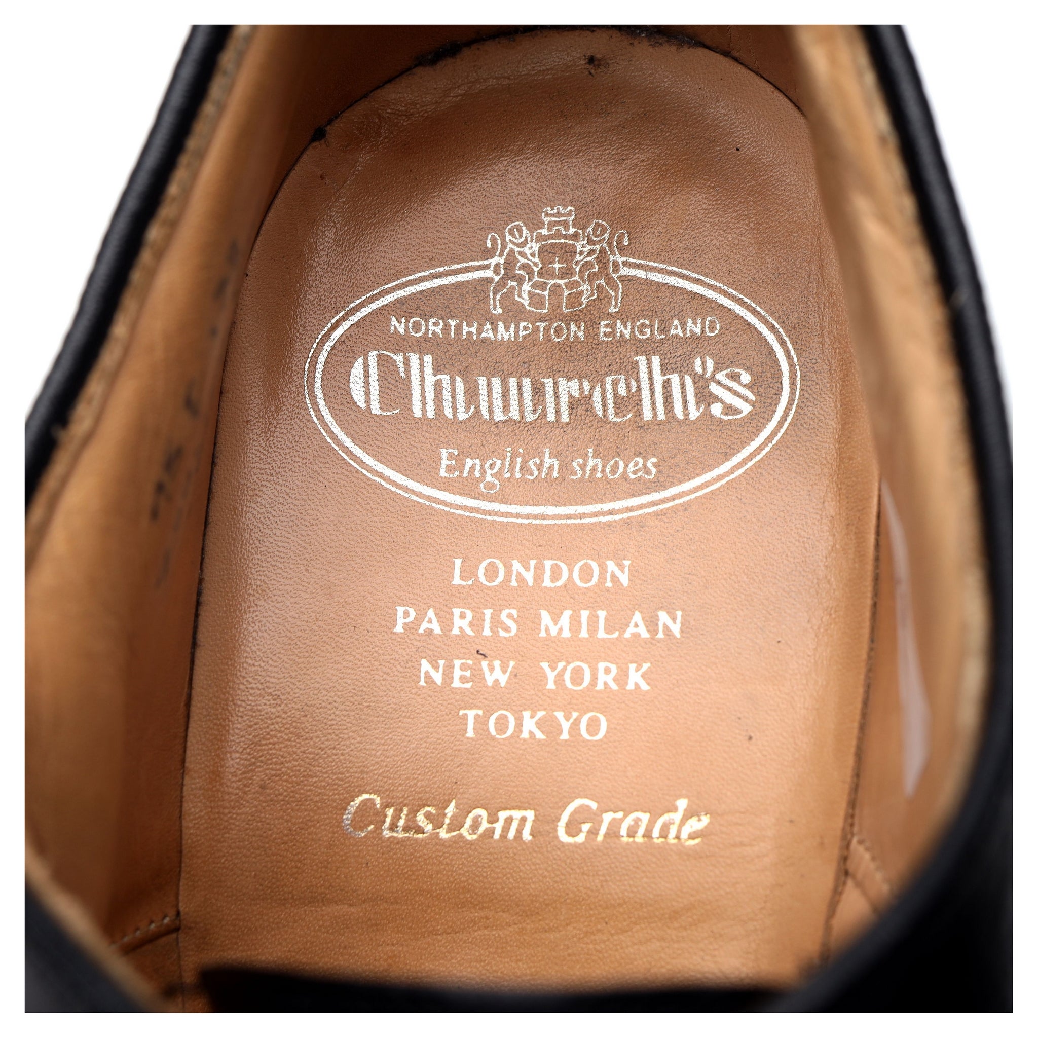 Church's Longton oxford cuir noir UK 7.5
