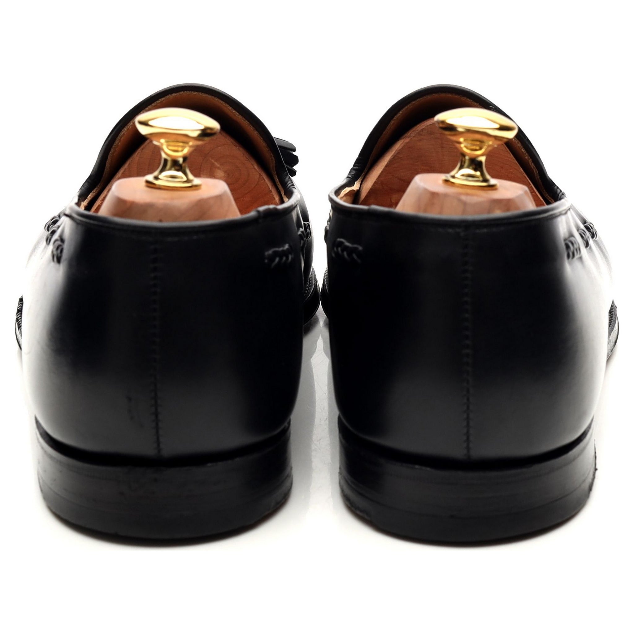 Crockett & Jones Langham mocassins cuir noir UK 10.5