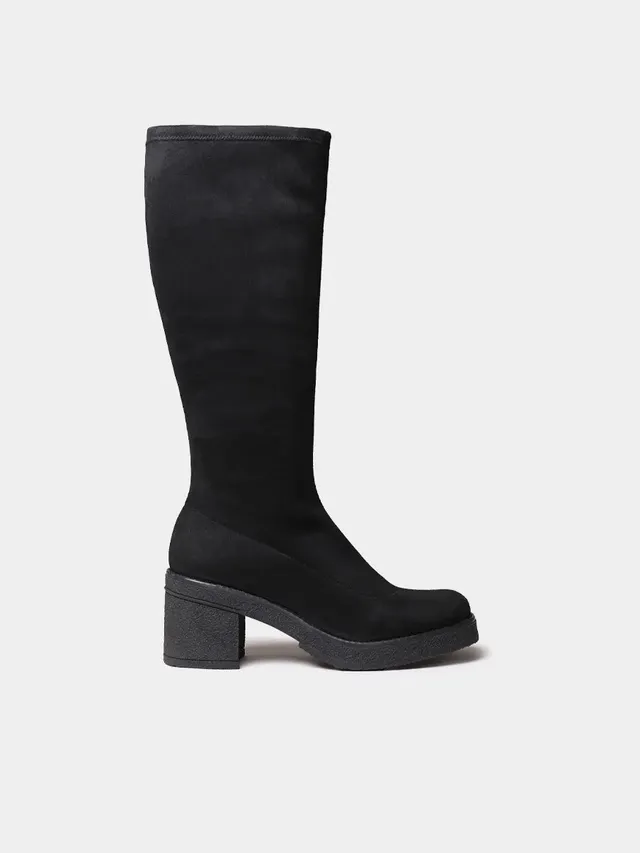 TONI PONS PADOVA bottes hautes femme élastique talon 7 cm