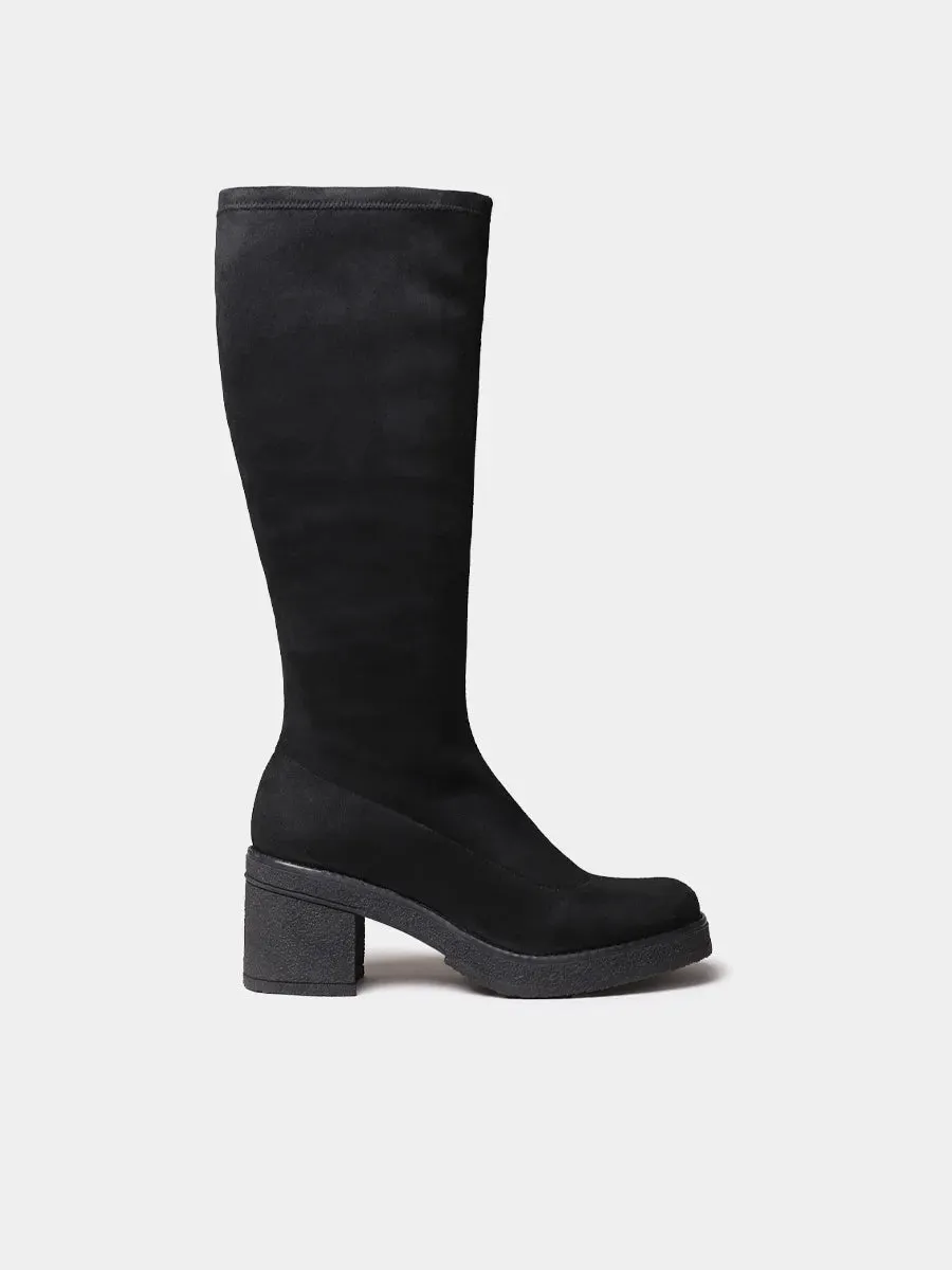 TONI PONS PADOVA bottes hautes femme élastique talon 7 cm