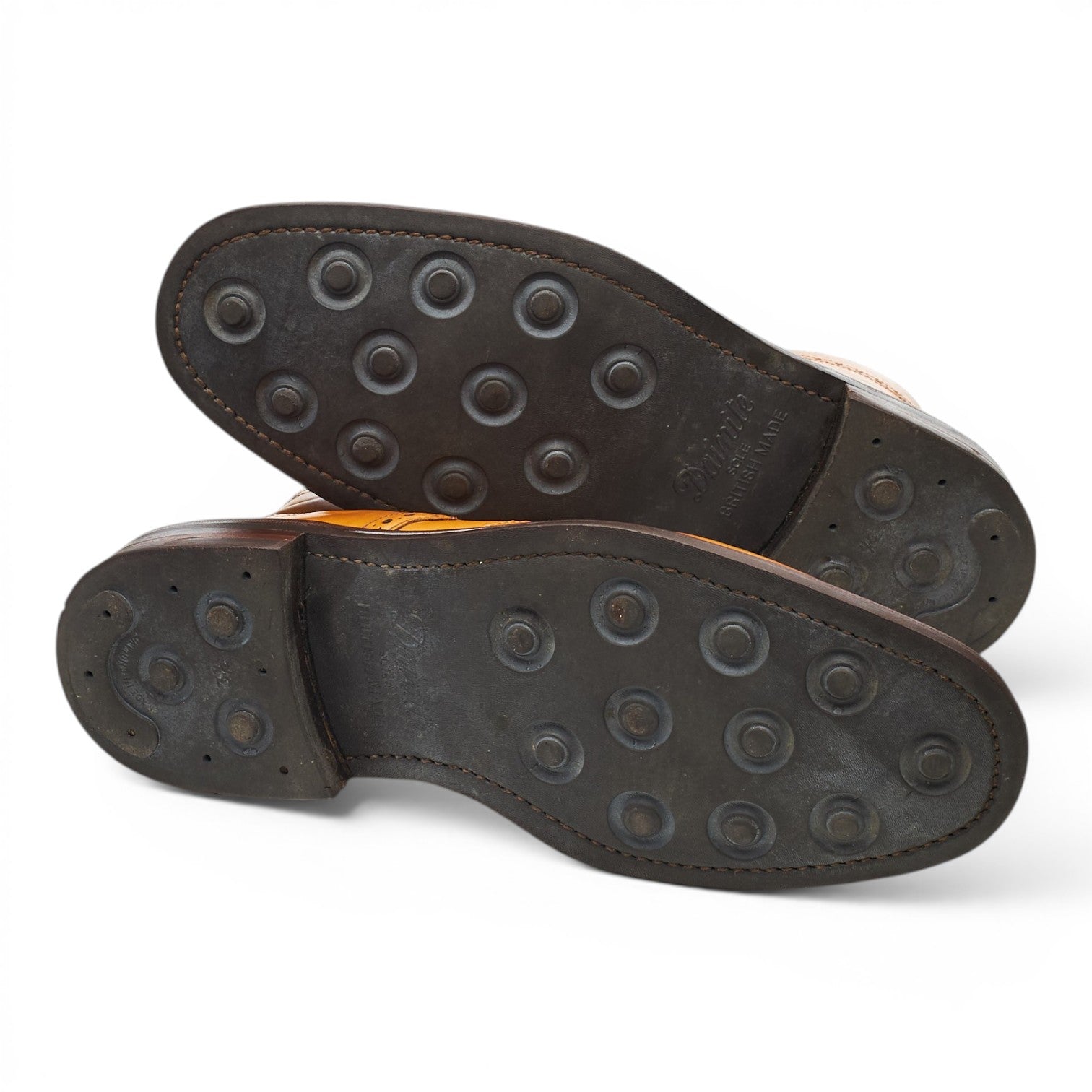 Loake 1880 Burford 2 boots cuir marron UK 8,5 semelle cuir