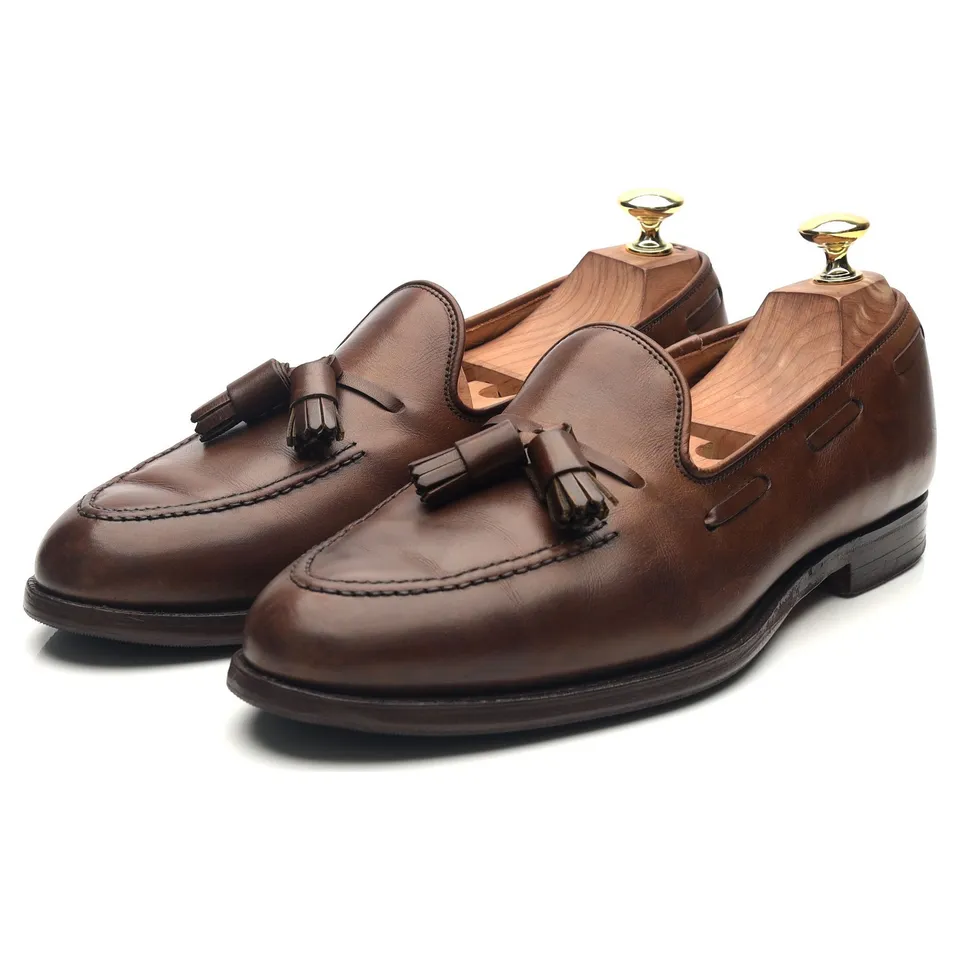 Crockett & Jones Cavendish 2 mocassin cuir marron UK 7.5