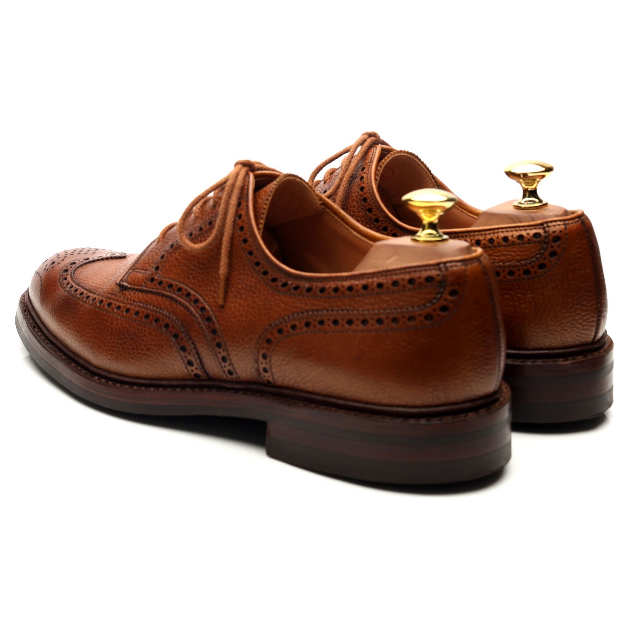 Crockett & Jones Pembroke derbies cuir marron UK 8