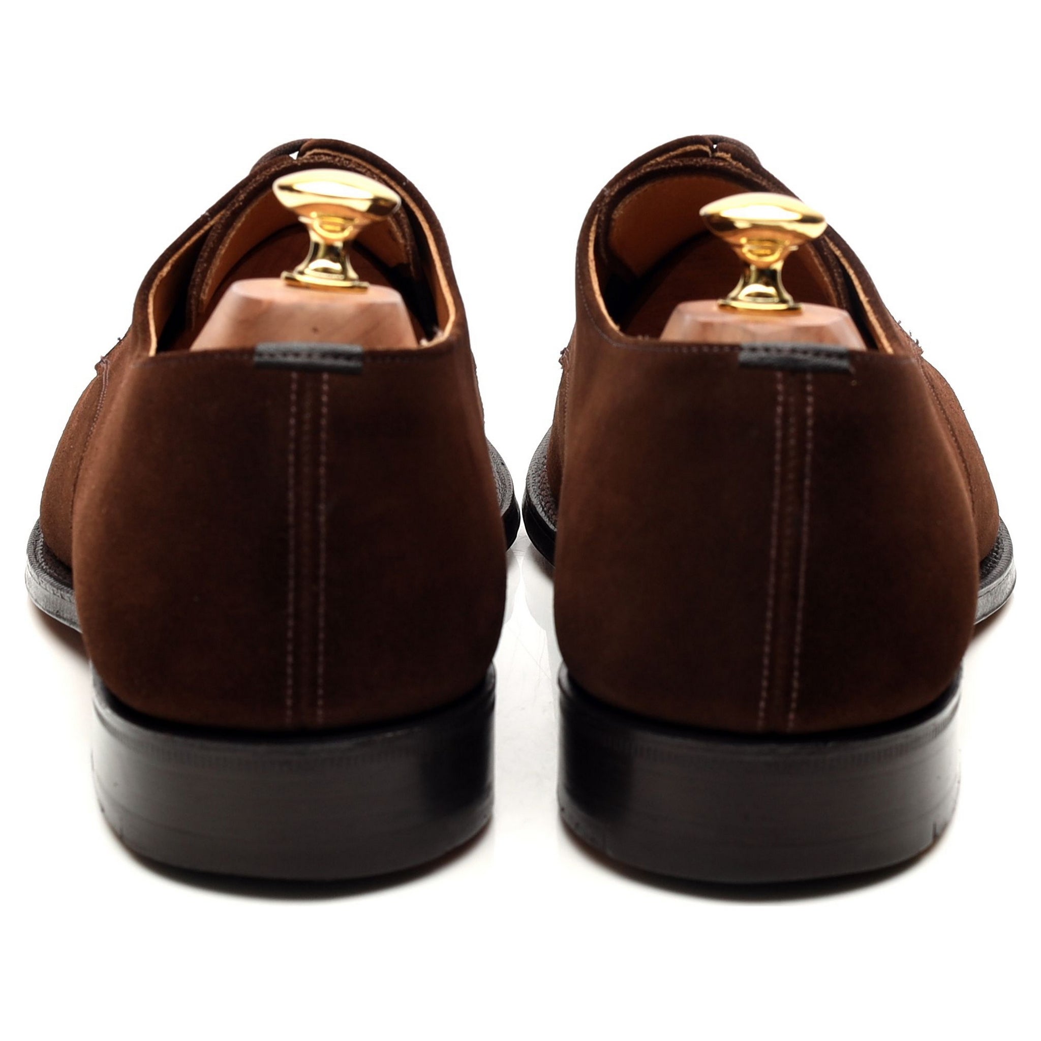 Church's Cranfield derby daim marron pointure UK 10 H
