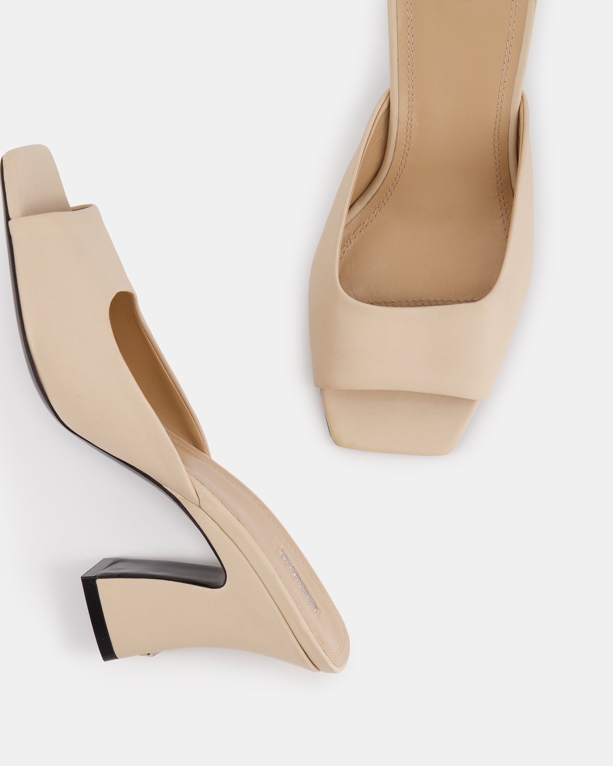 Nodaleto Nodstalgia Brooke mules moonlight 9 cm