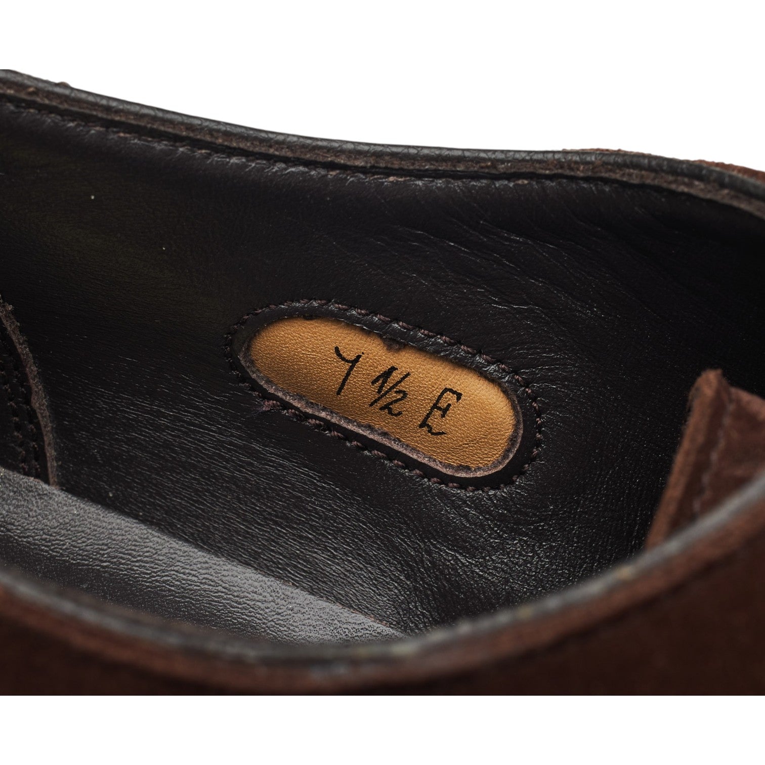 George Cleverley Merlin richelieu suède marron 7.5 UK