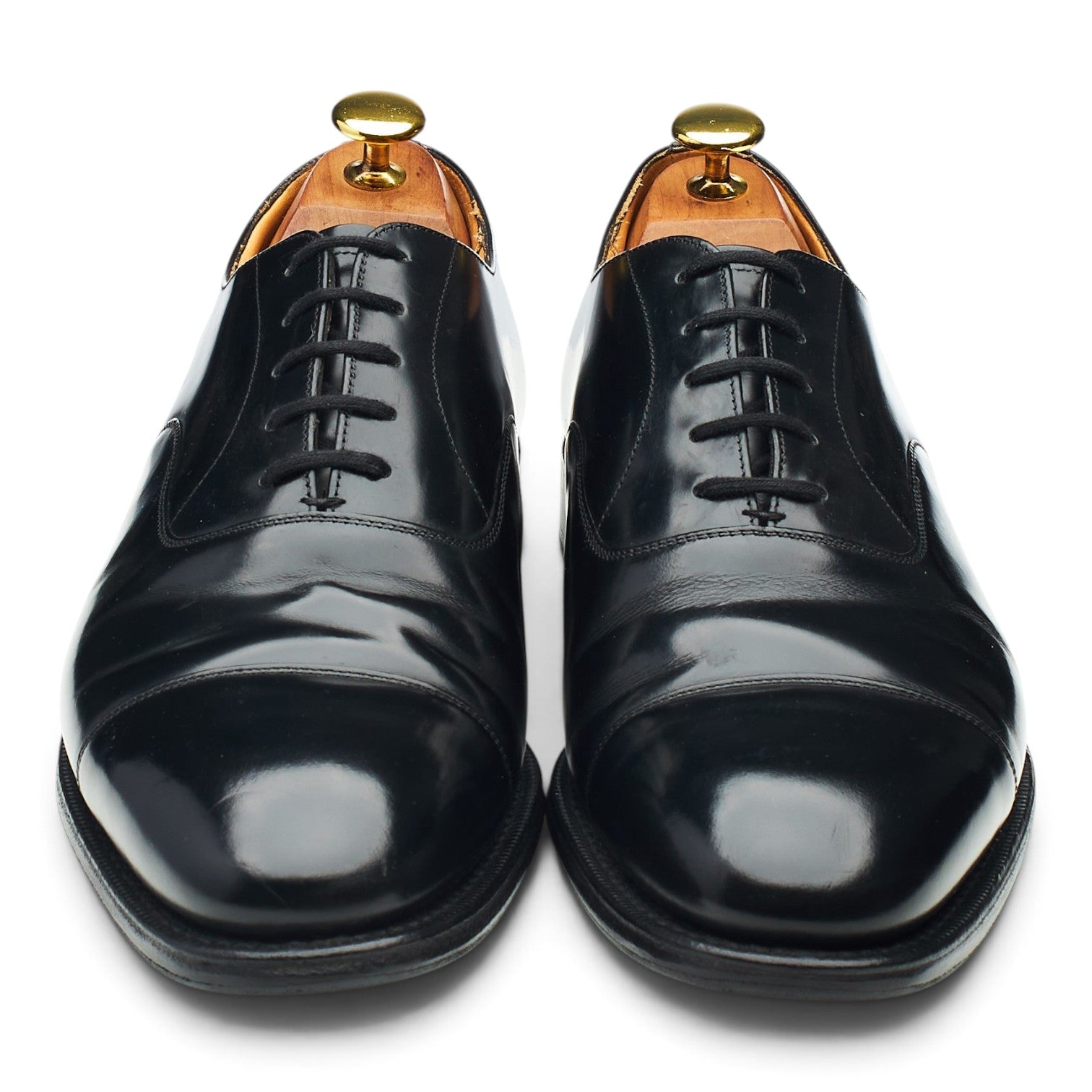 Church's Consul Oxford cuir noir largeur G UK 8