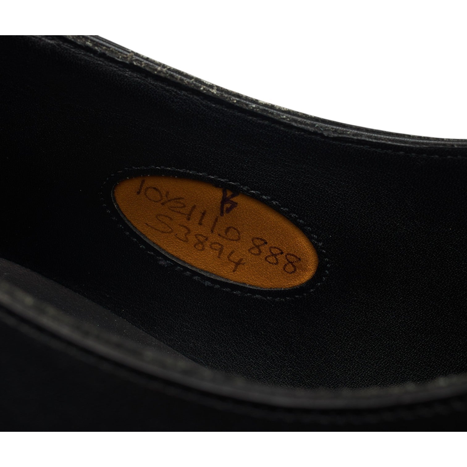 Edward Green chaussures oxford brogues cuir noir UK 10.5