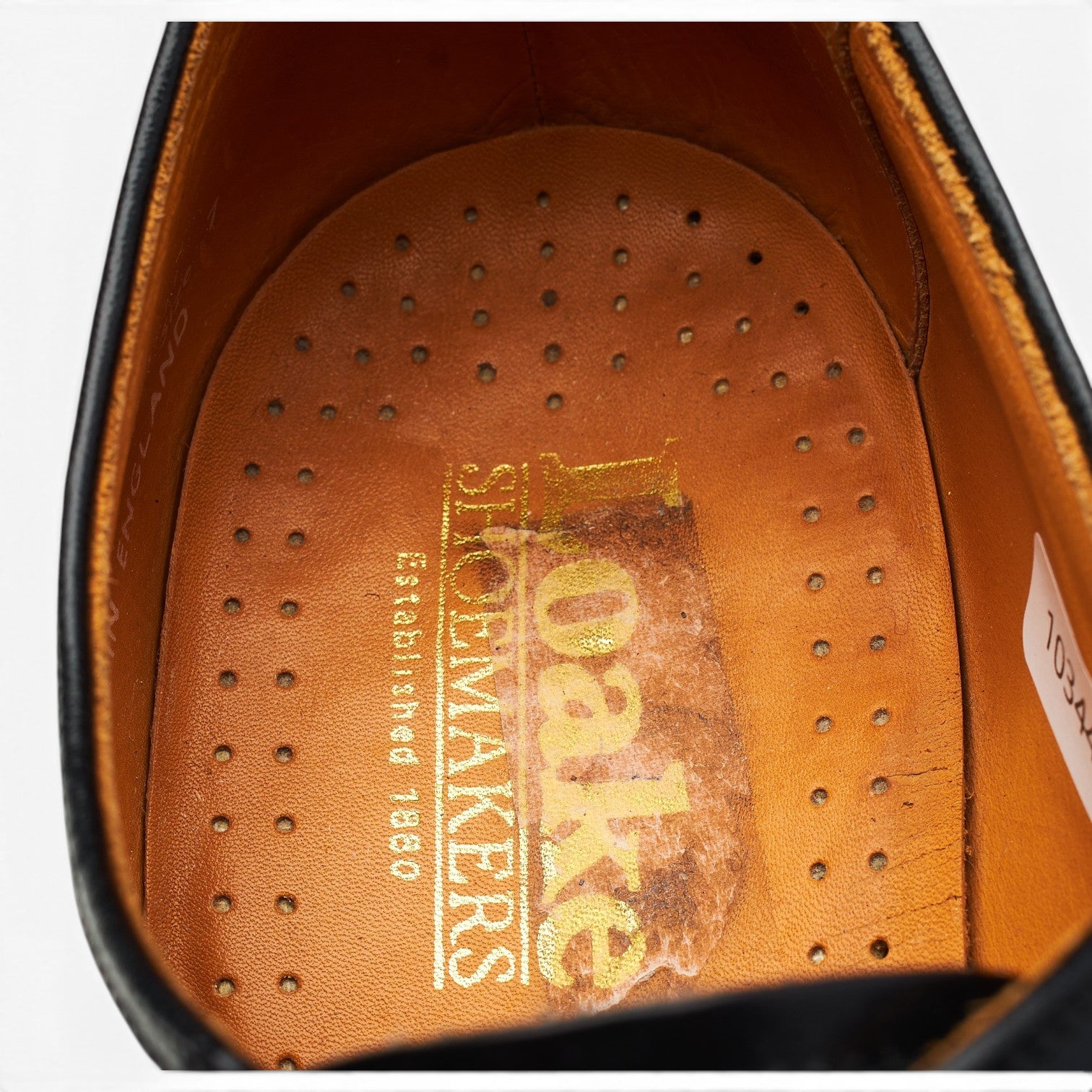 Loake 771 derby cuir noir pointure UK 7