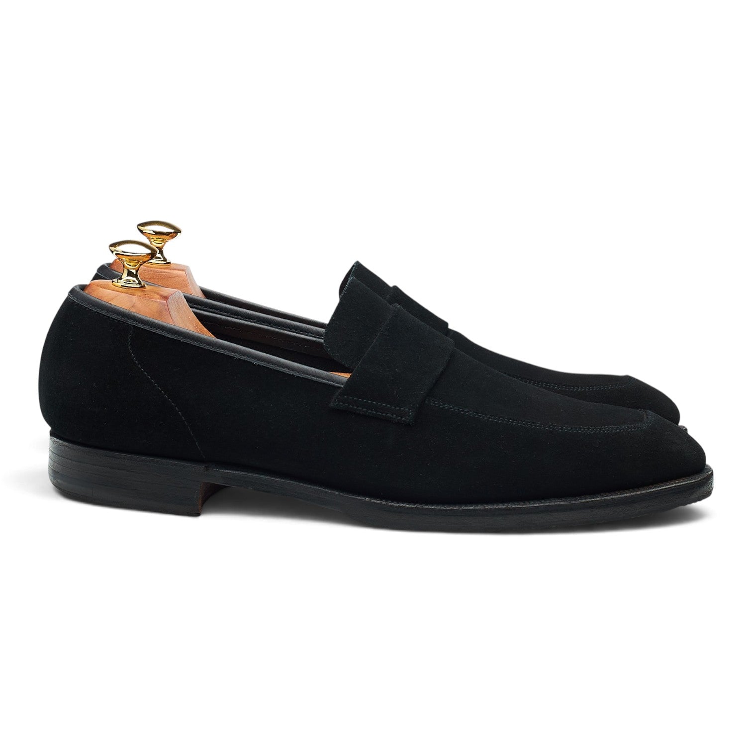 Richard James Walton mocassins suède noir 9,5 UK