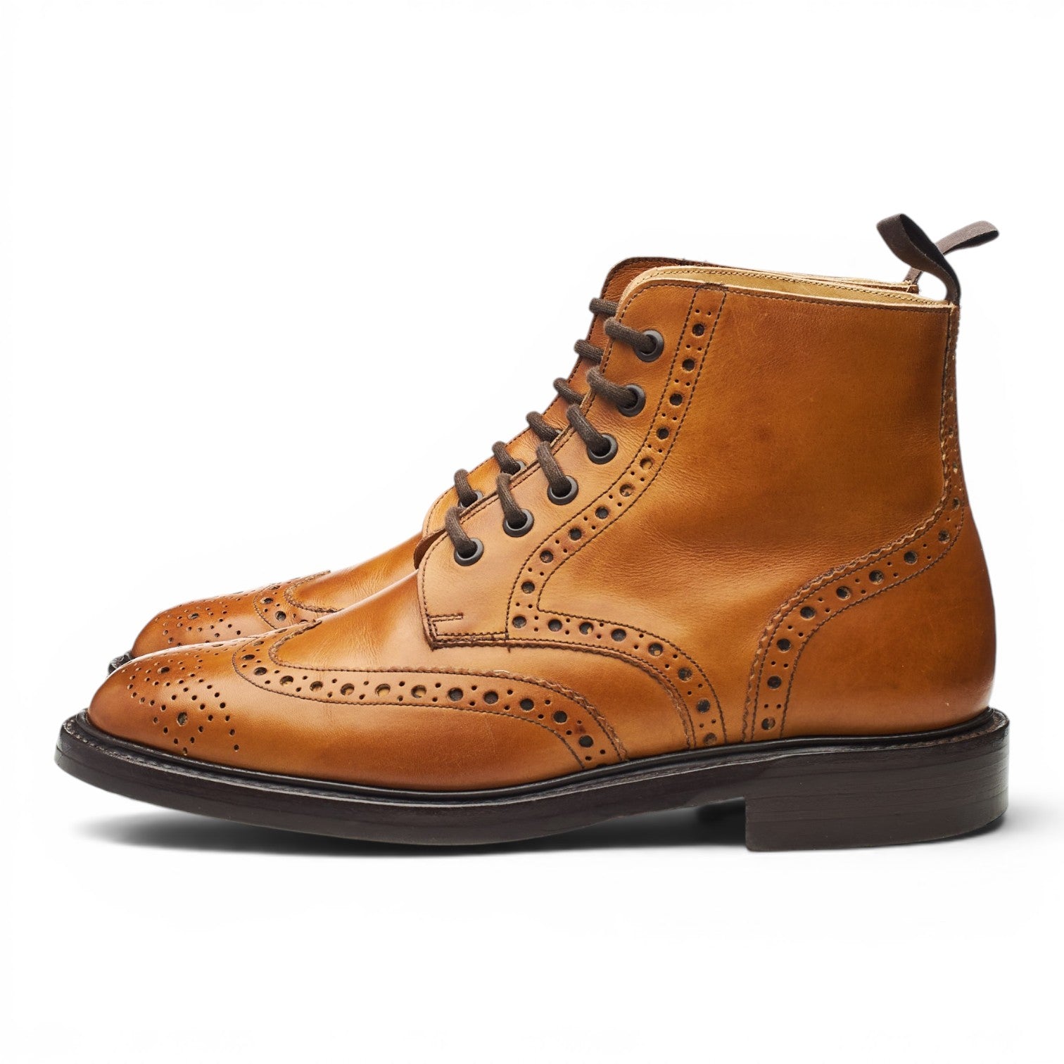 Barker Harrison bottine brogue camel 7 UK