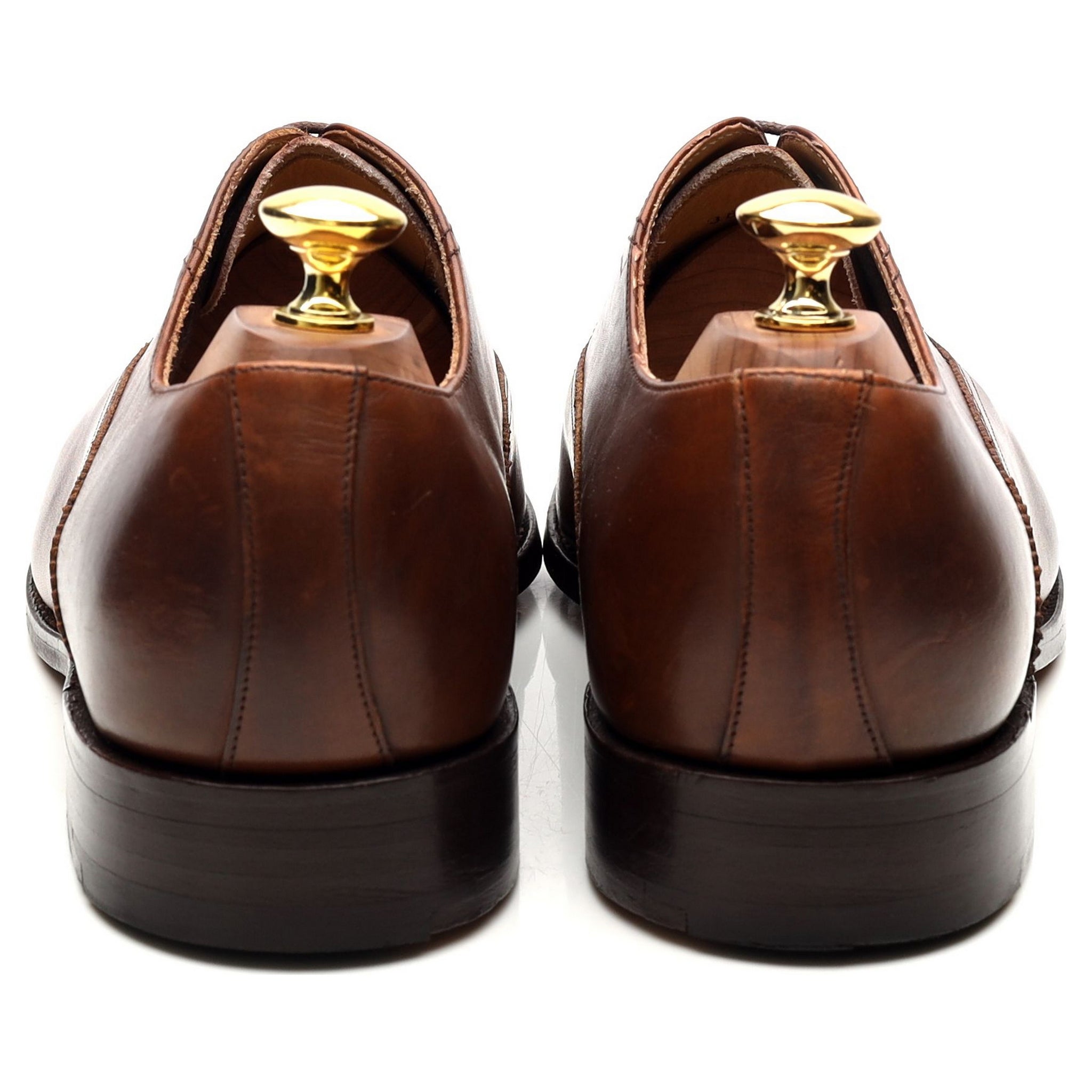 Barker Nevis richelieu cuir marron pointure 8 large