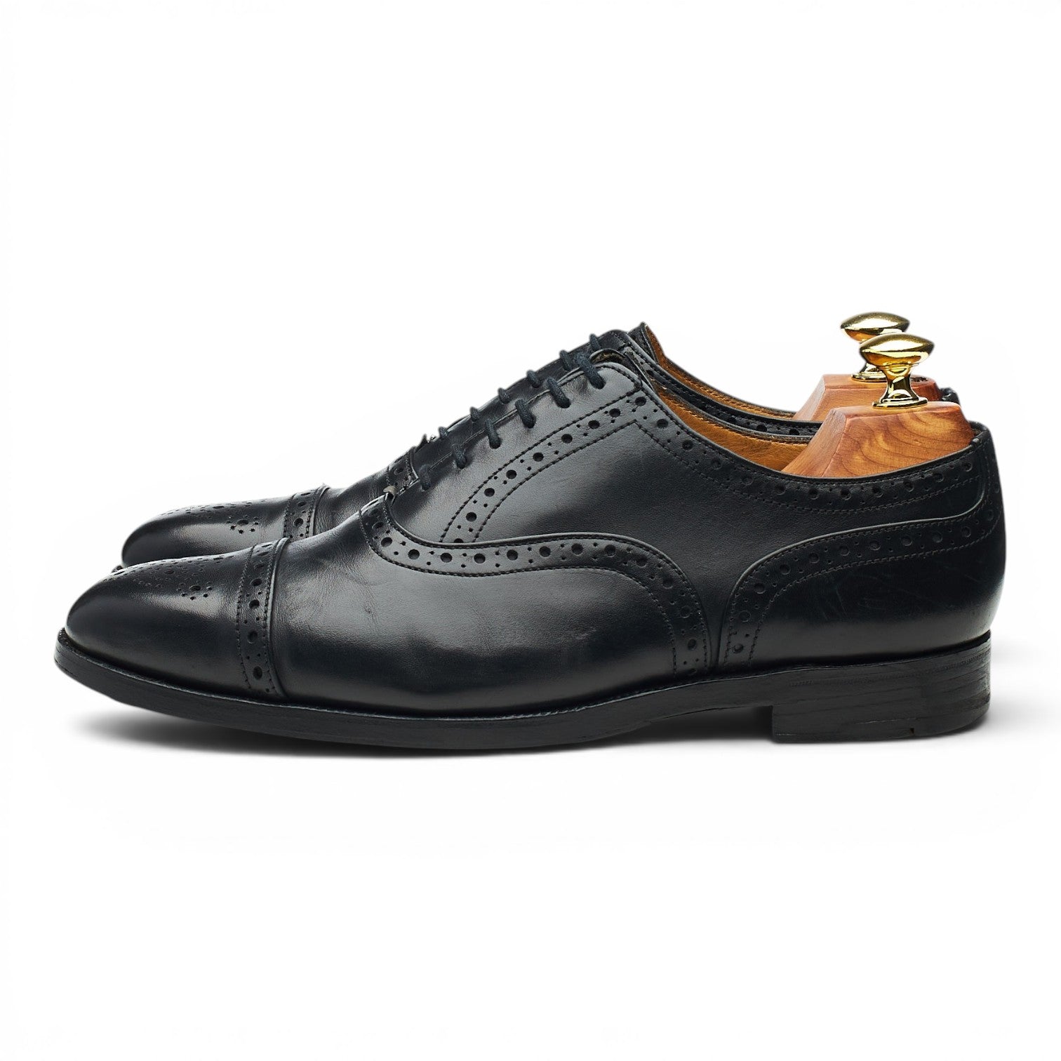 Tricker's Kensington richelieu cuir noir 7 UK