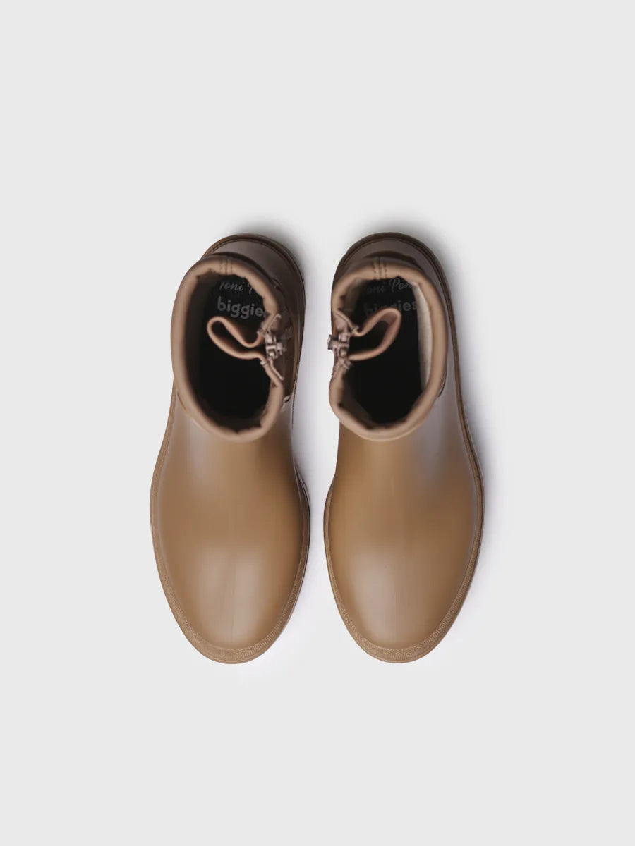 Toni Pons Cascais botte pluie néoprène femme camel
