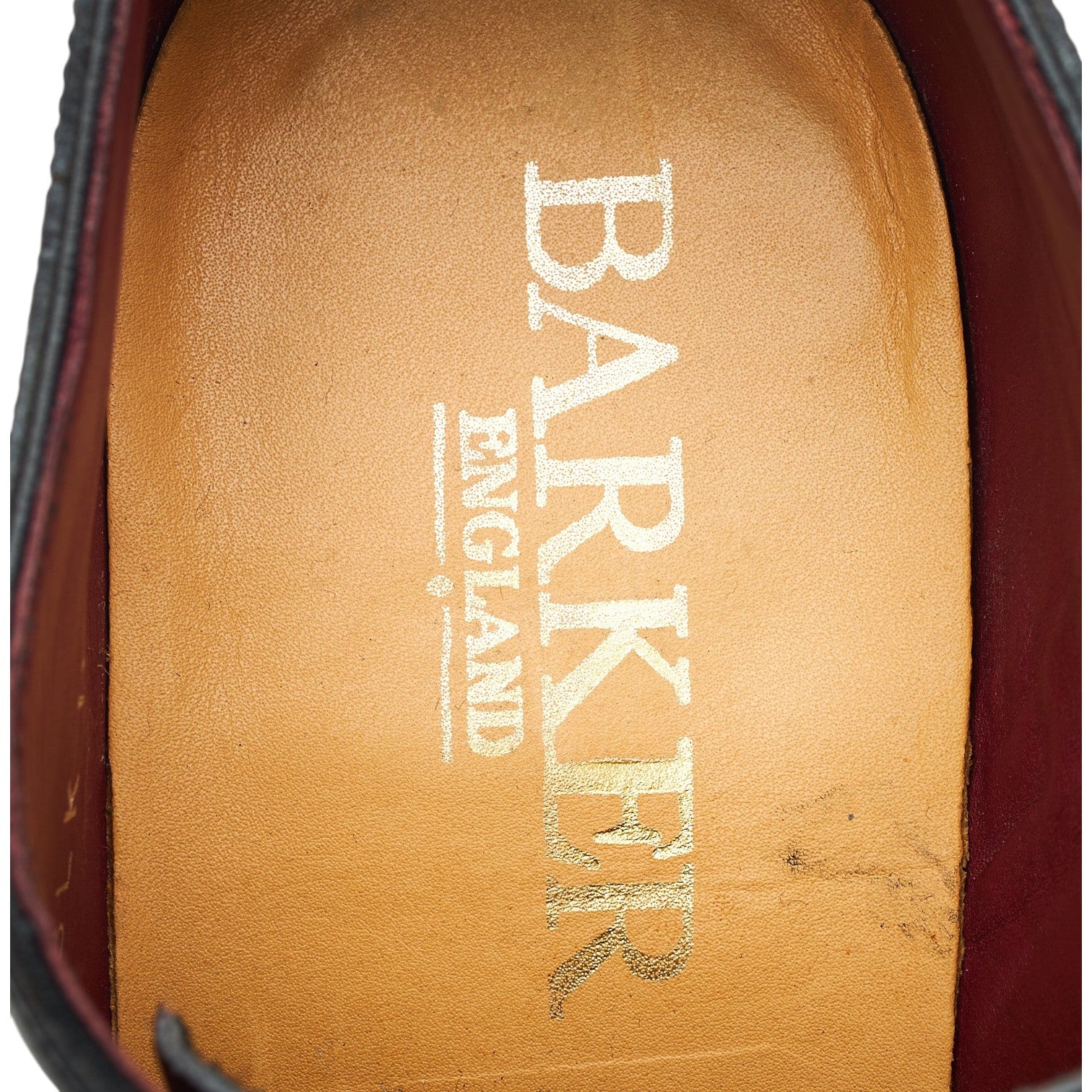 Barker MC226 oxford cuir noir UK 7 wholecut