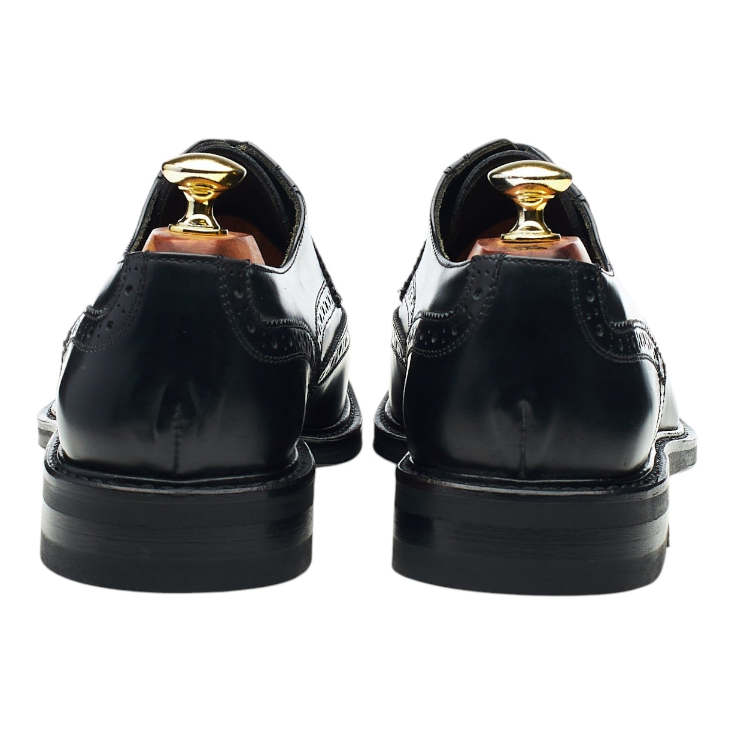 Herring Edinburgh derbies cuir noir pointure UK 7,5