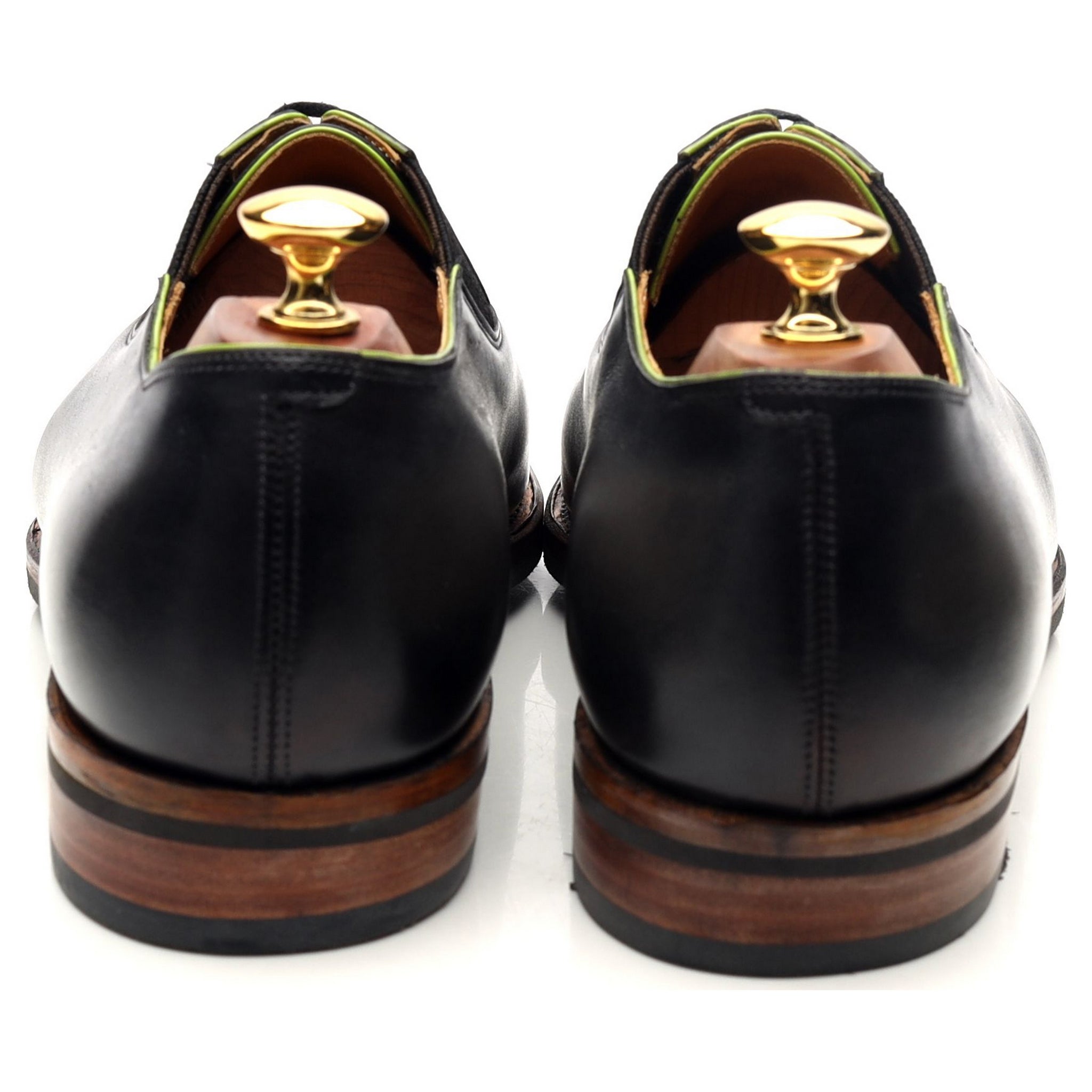 Corthay Easy Richelieu gris cuir pointure UK 9.5