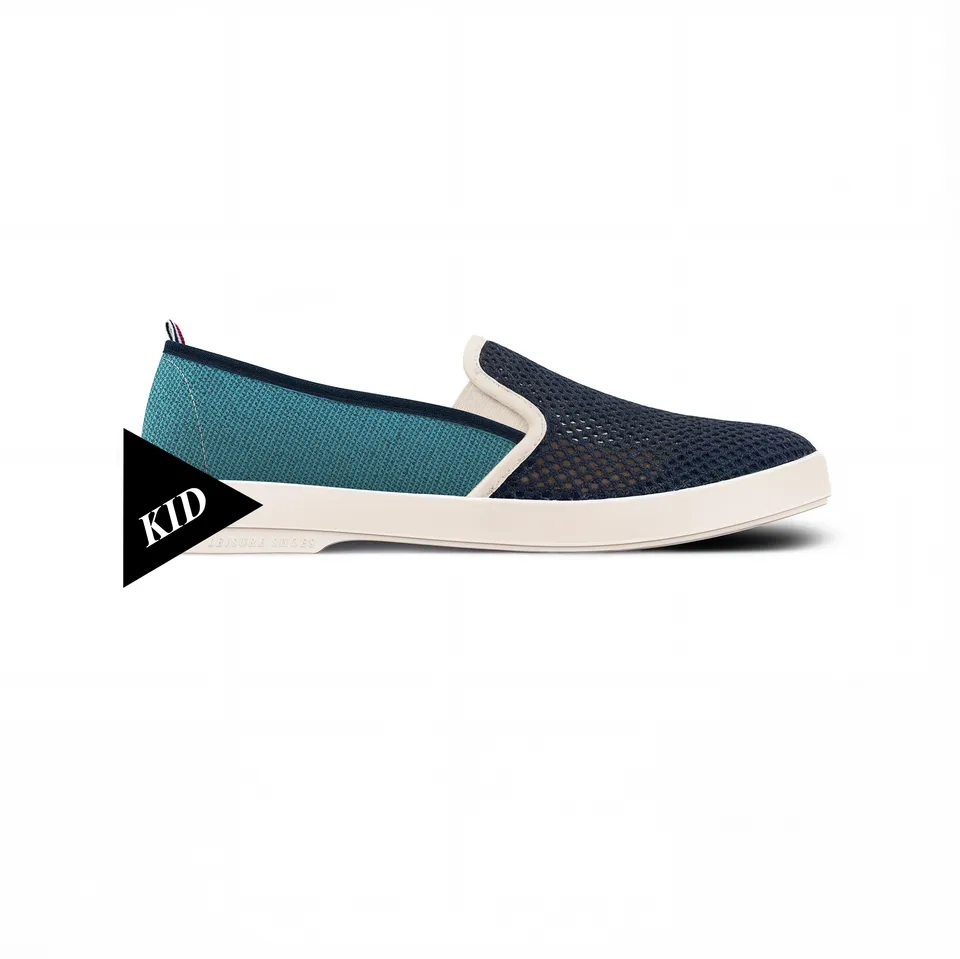 Rivieras Classic Match espadrilles enfant marine
