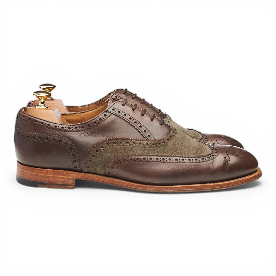 Cheaney Cecil oxford brogue cuir marron UK 9