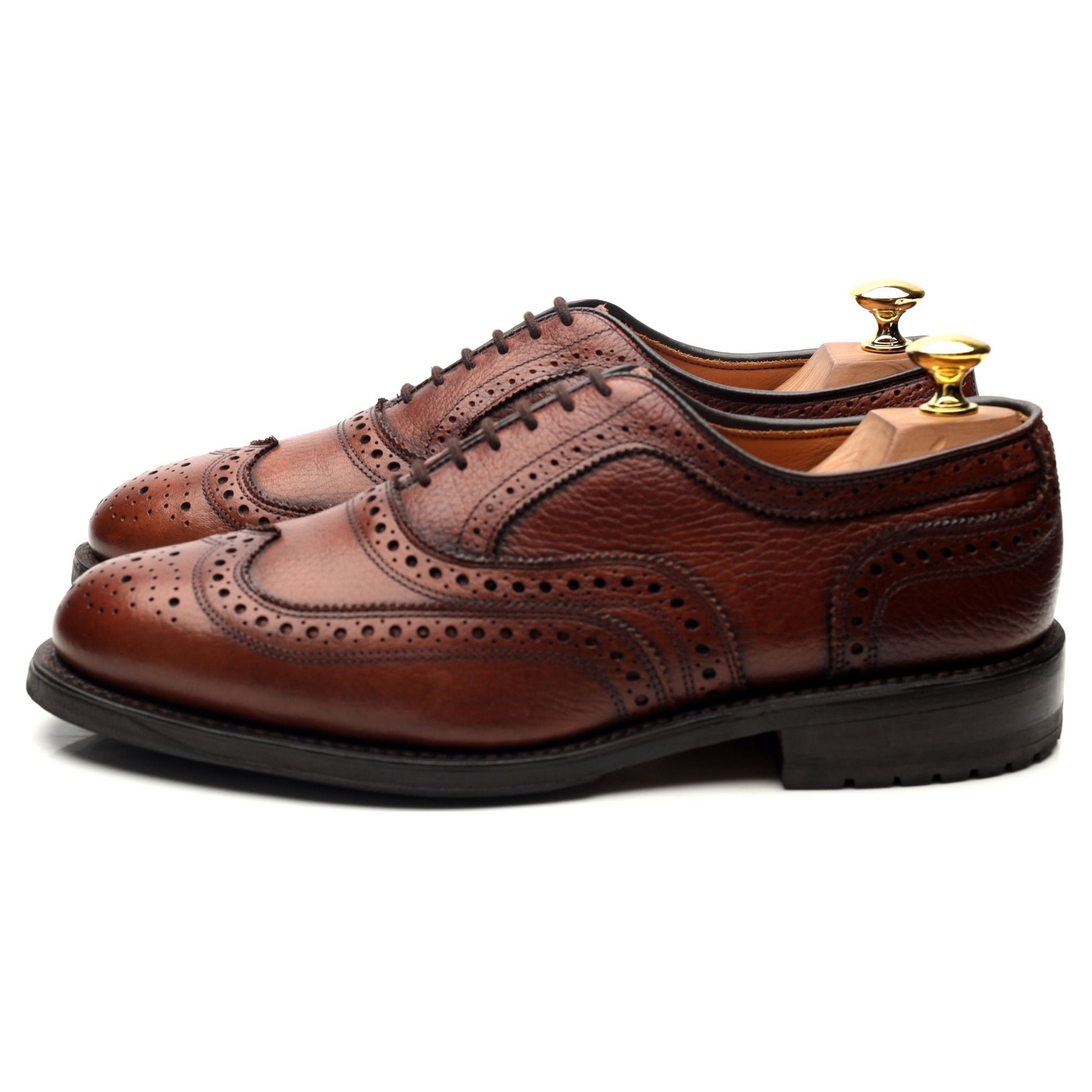 Allen Edmonds Winslow richelieu cuir marron pointure 7,5