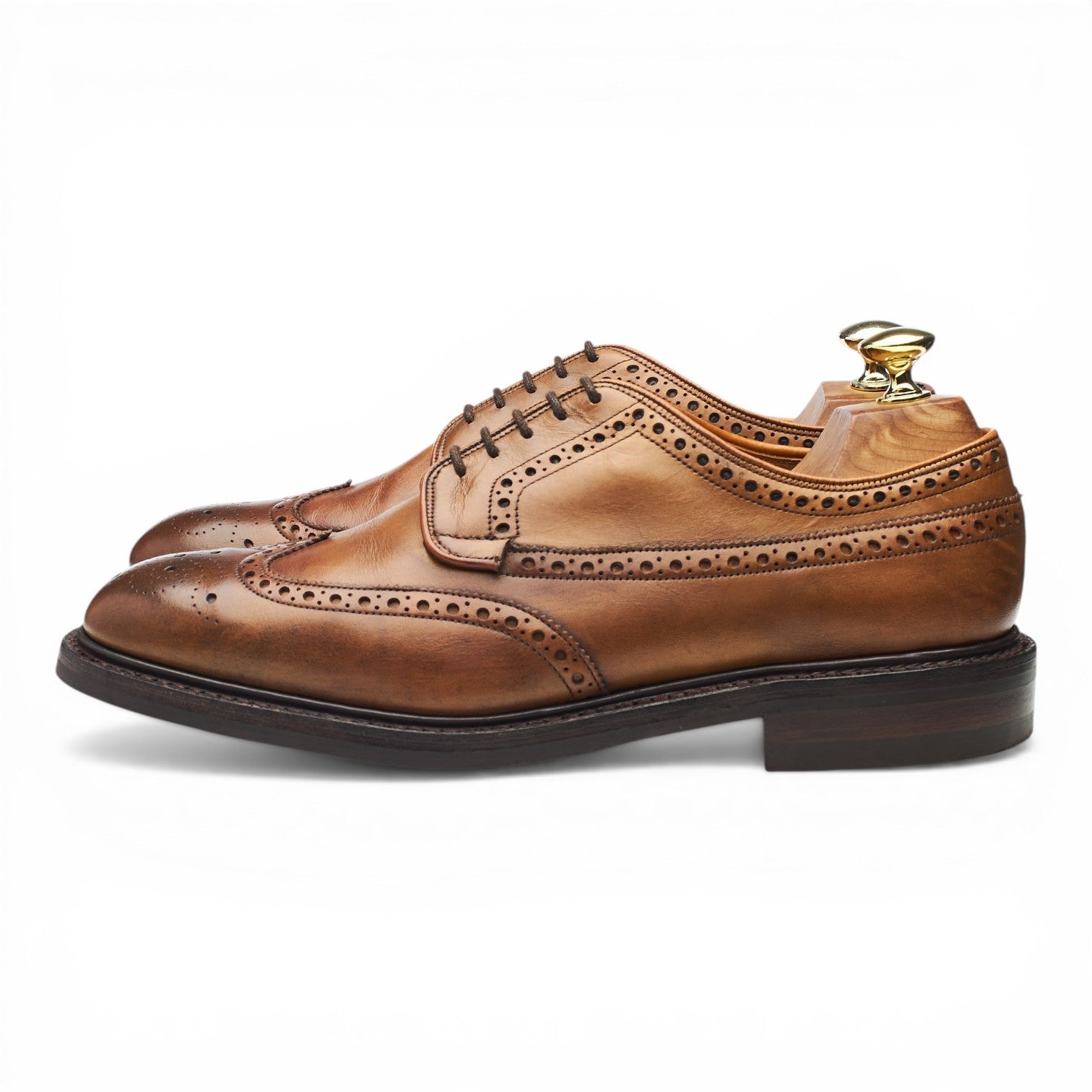 Herring Canning Derby cuir marron pointure UK 7.5