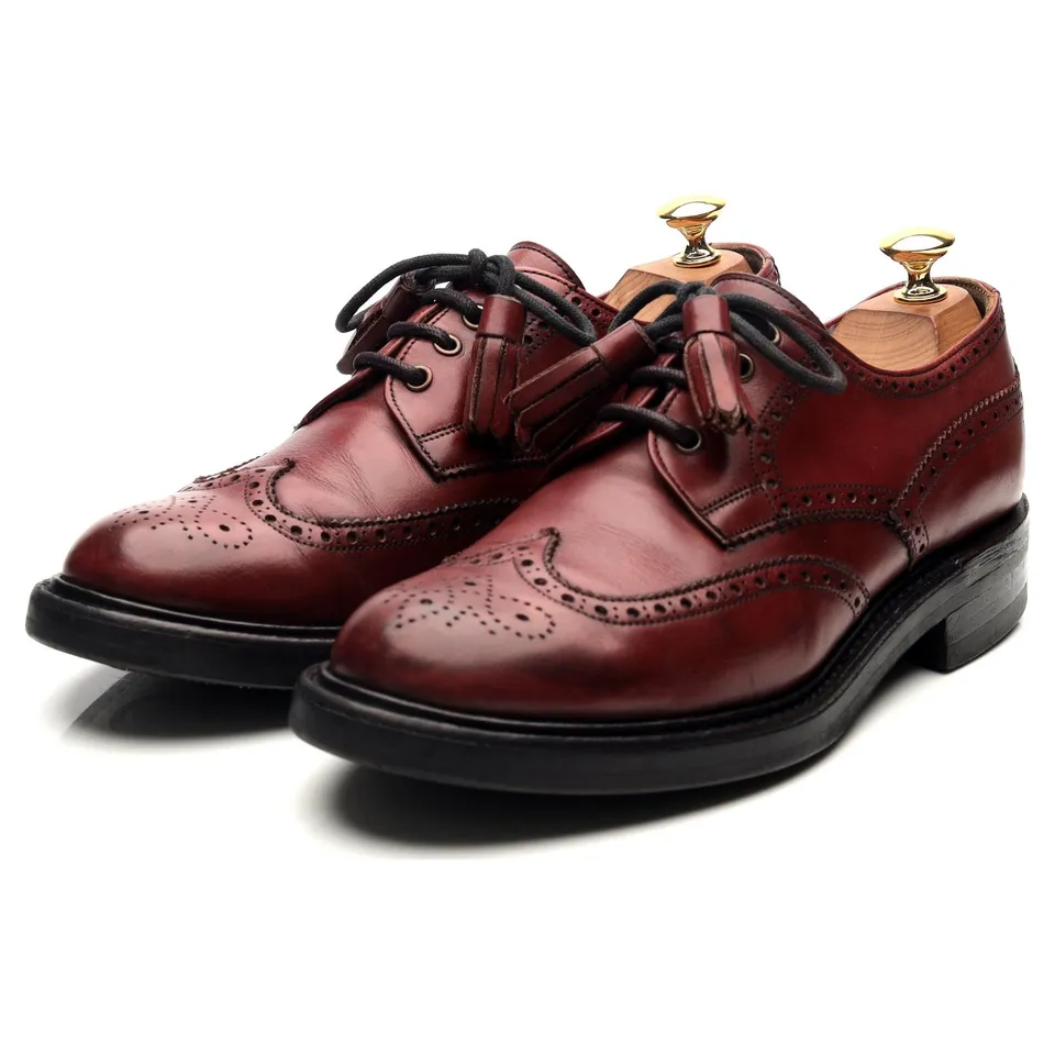 Toast Esme richelieu cuir bordeaux pointure 6.5