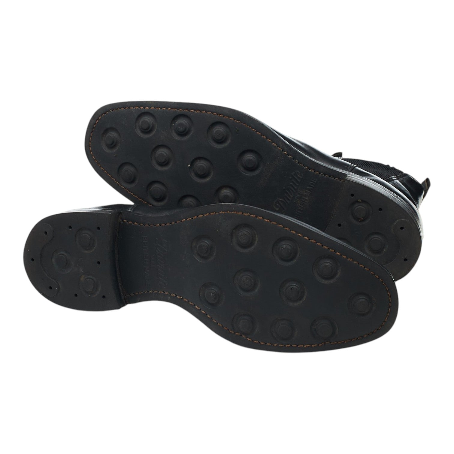 Loake Chatsworth 1880 boots chelsea cuir noir UK 9