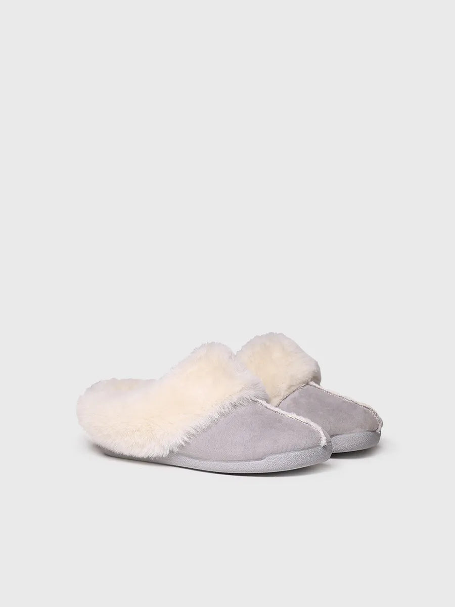 Toni Pons Milan-TL mule femme fausse fourrure grise