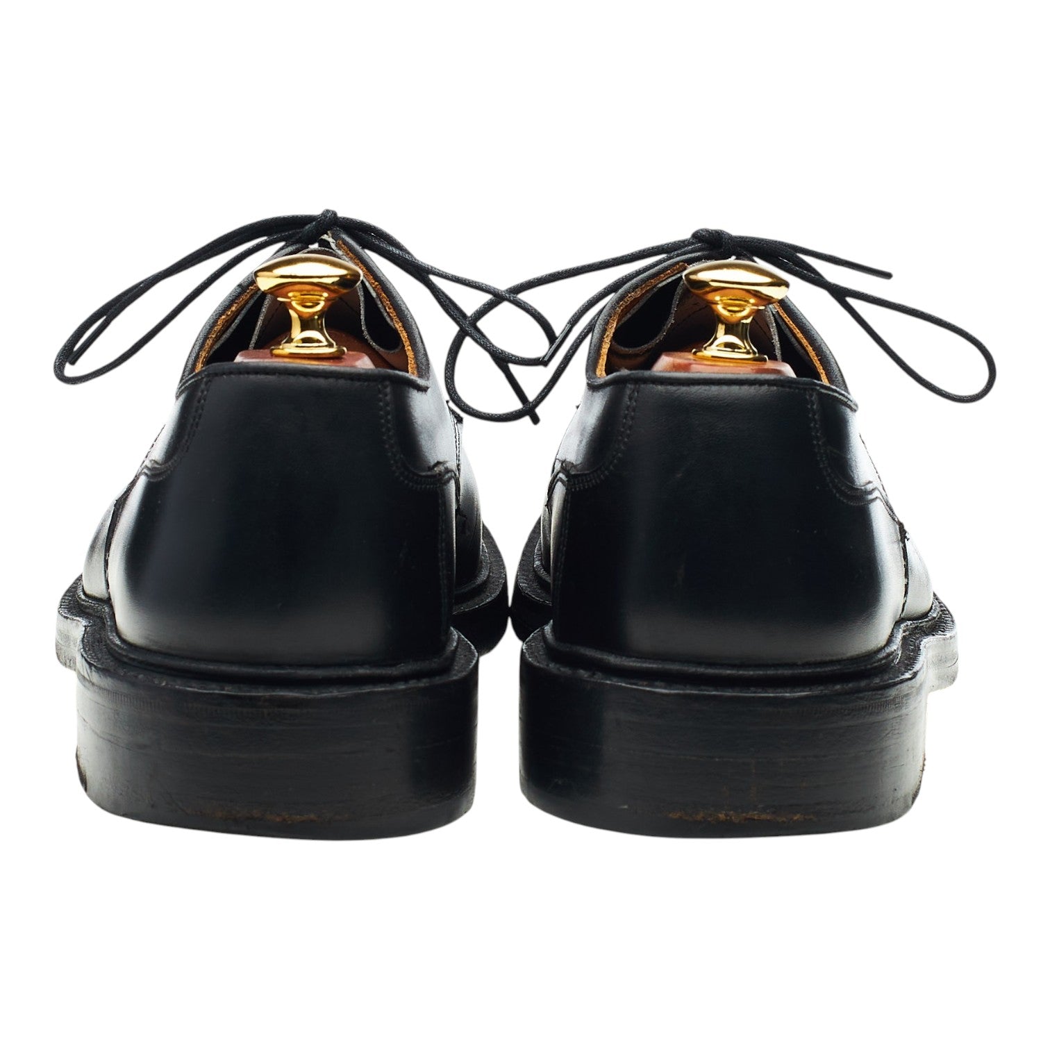 Tricker's Woodstock derbies cuir noir pointure UK 9