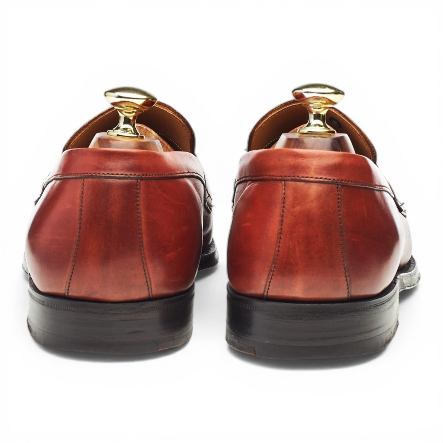 Cheaney Cannon mocassins cuir marron UK 7.5