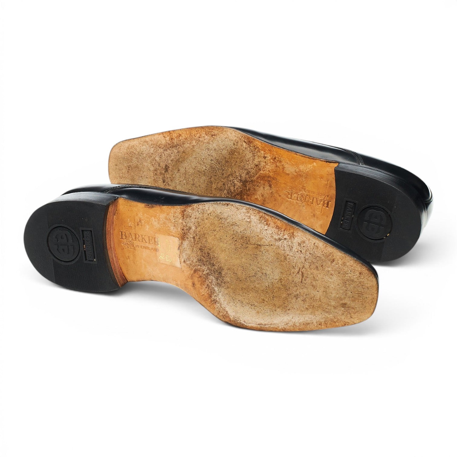 Barker derby cuir noir pointure UK 7,5 large