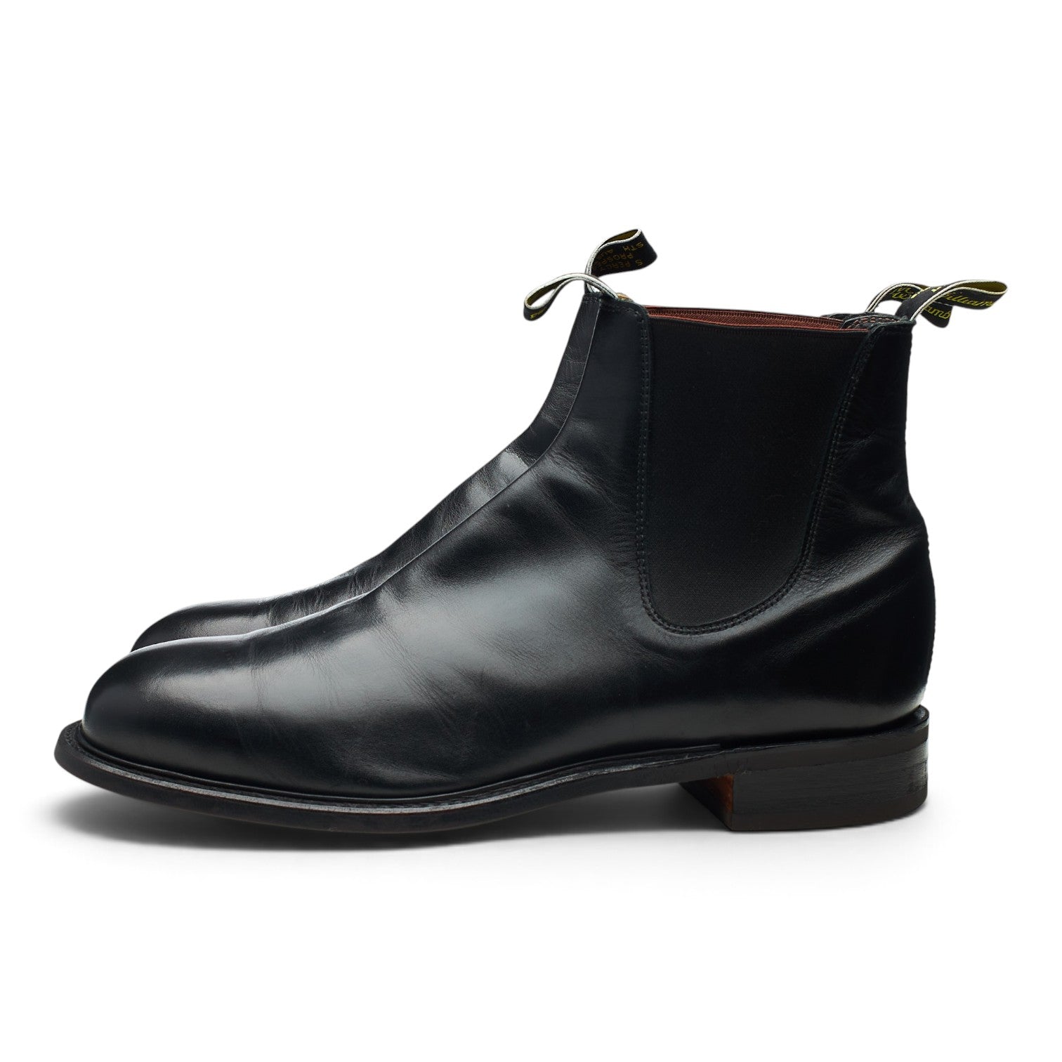 R.M. Williams Comfort Craftsman bottines cuir noir UK 13