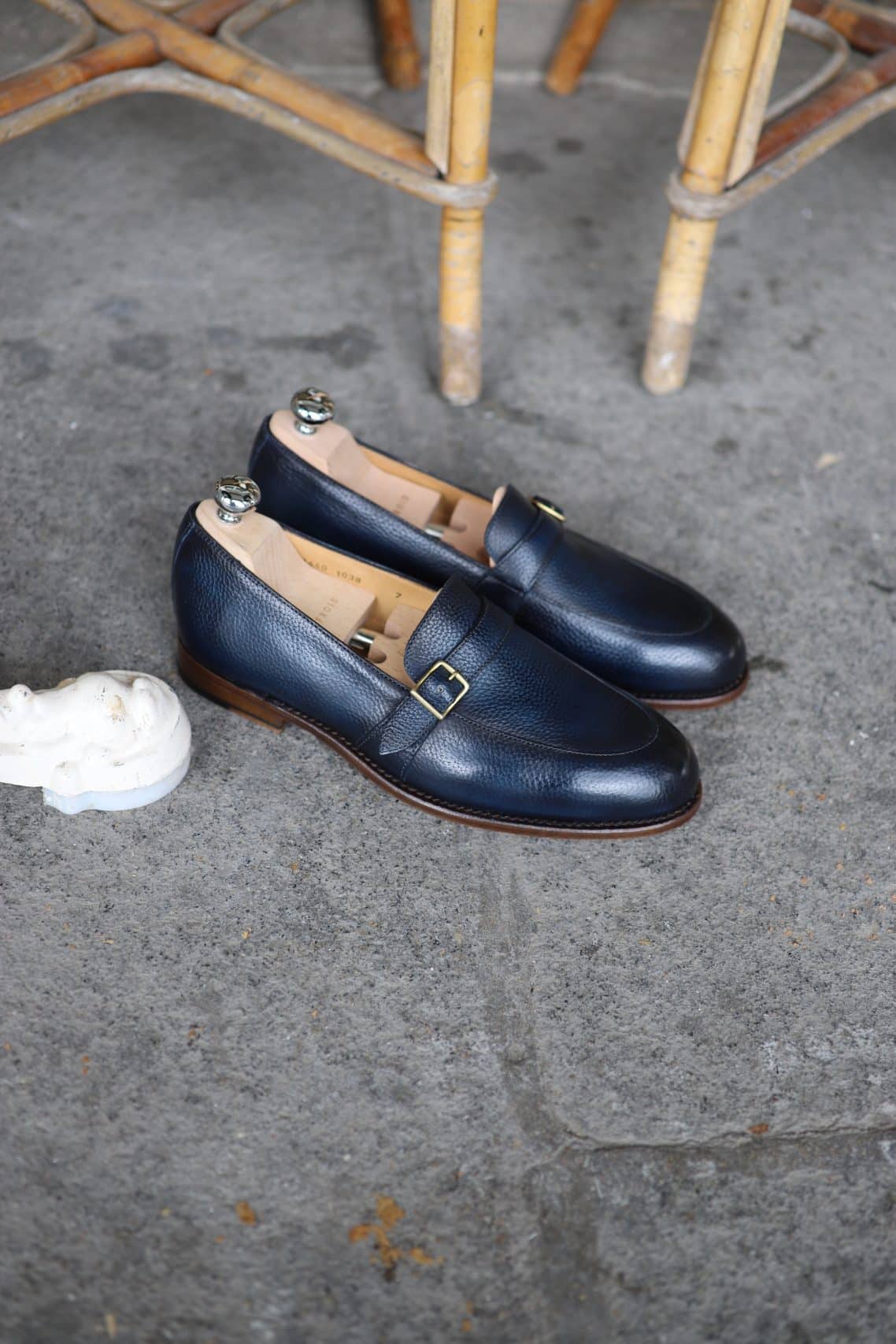 Malfroid Villalys Superleggera mocassin cuir cousu Goodyear