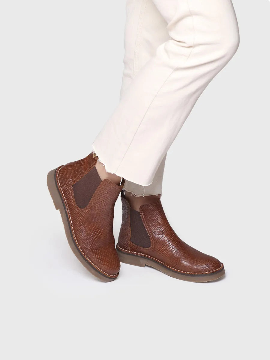 Toni Pons Isa-CC bottines femme cuir effet serpent