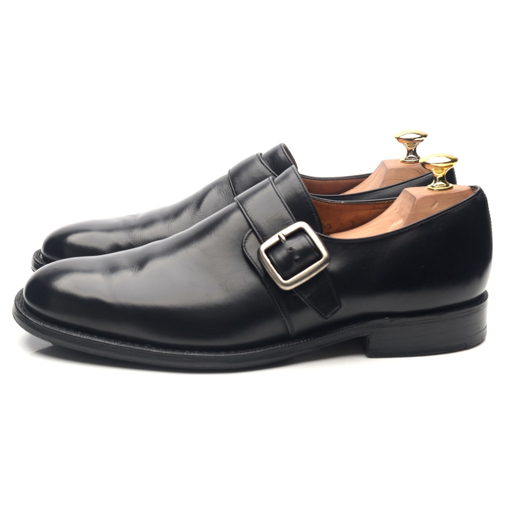 Church's Abington chaussures monk cuir noir pointure UK 8