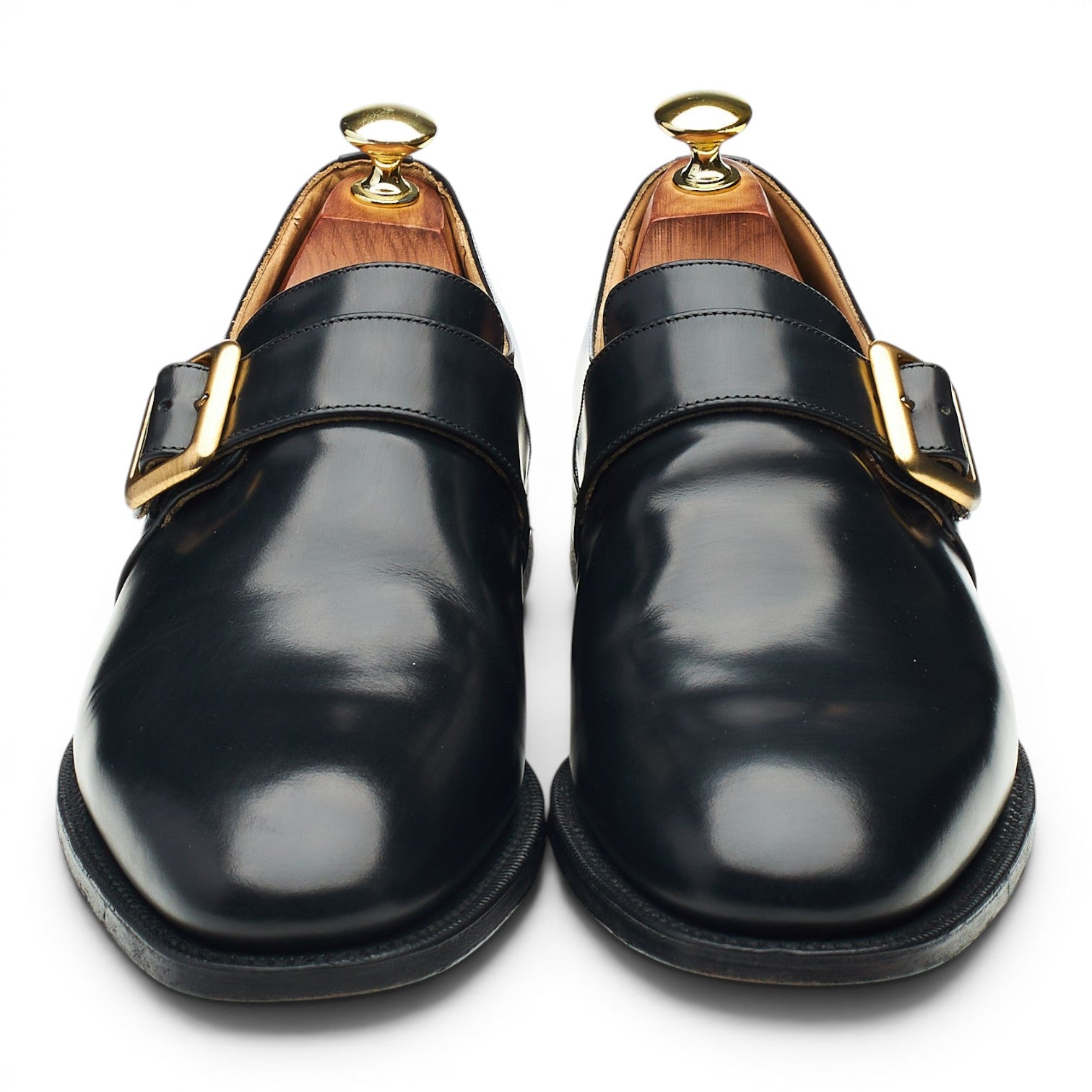 Church's Danube monk strap cuir noir UK 8