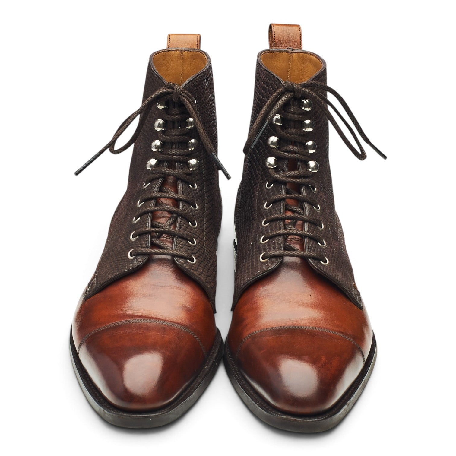 Gaziano & Girling Glencoe bottines marron UK 6