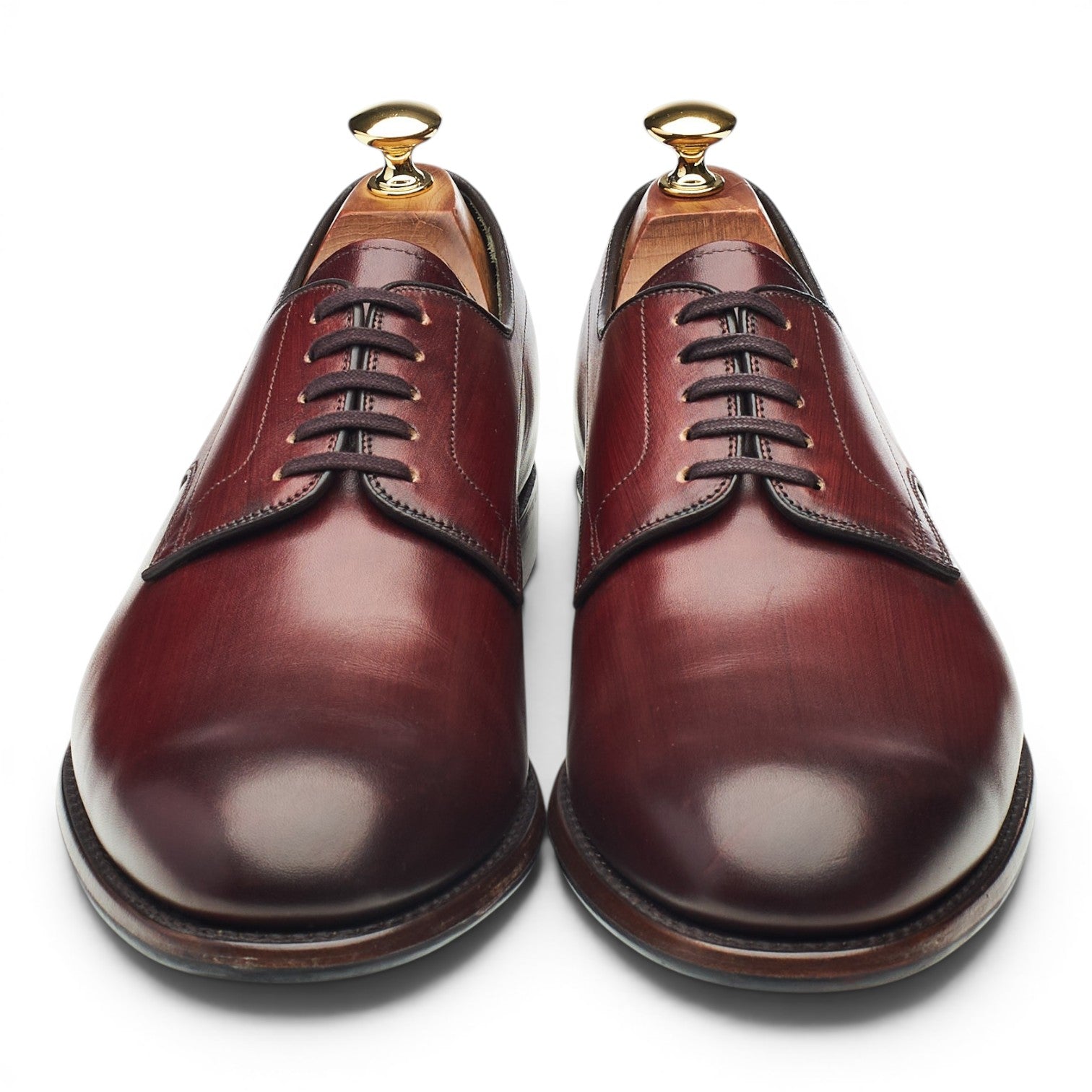 Loake Stubbs derby cuir bordeaux pointure UK 9