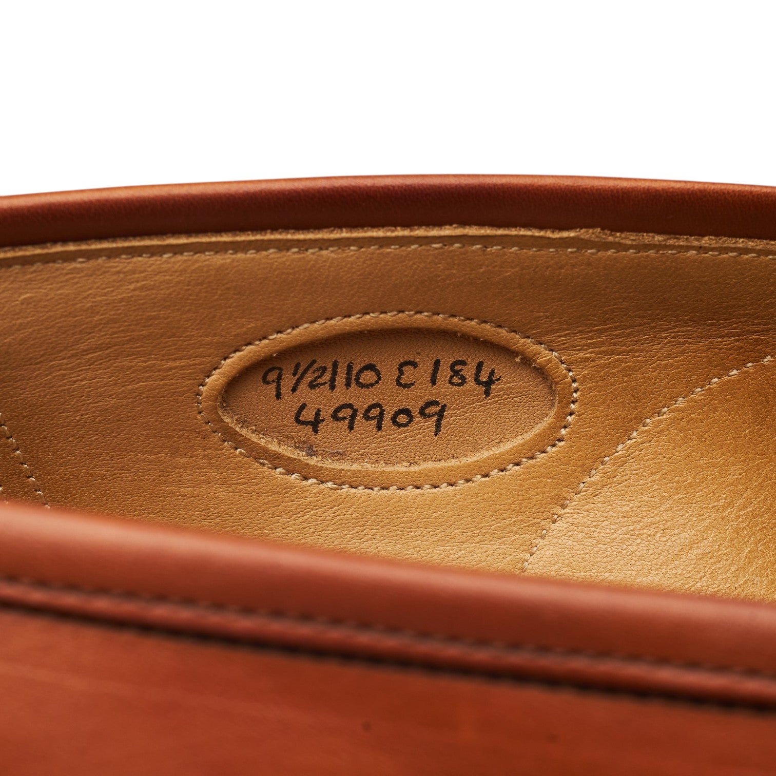 Edward Green Montpellier III mocassin cuir marron 9.5