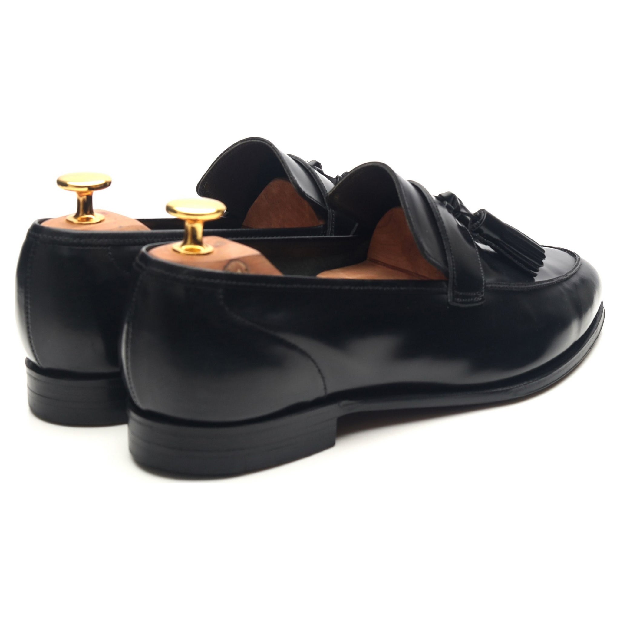 Crockett & Jones Sophie mocassins cuir noir UK 5.5