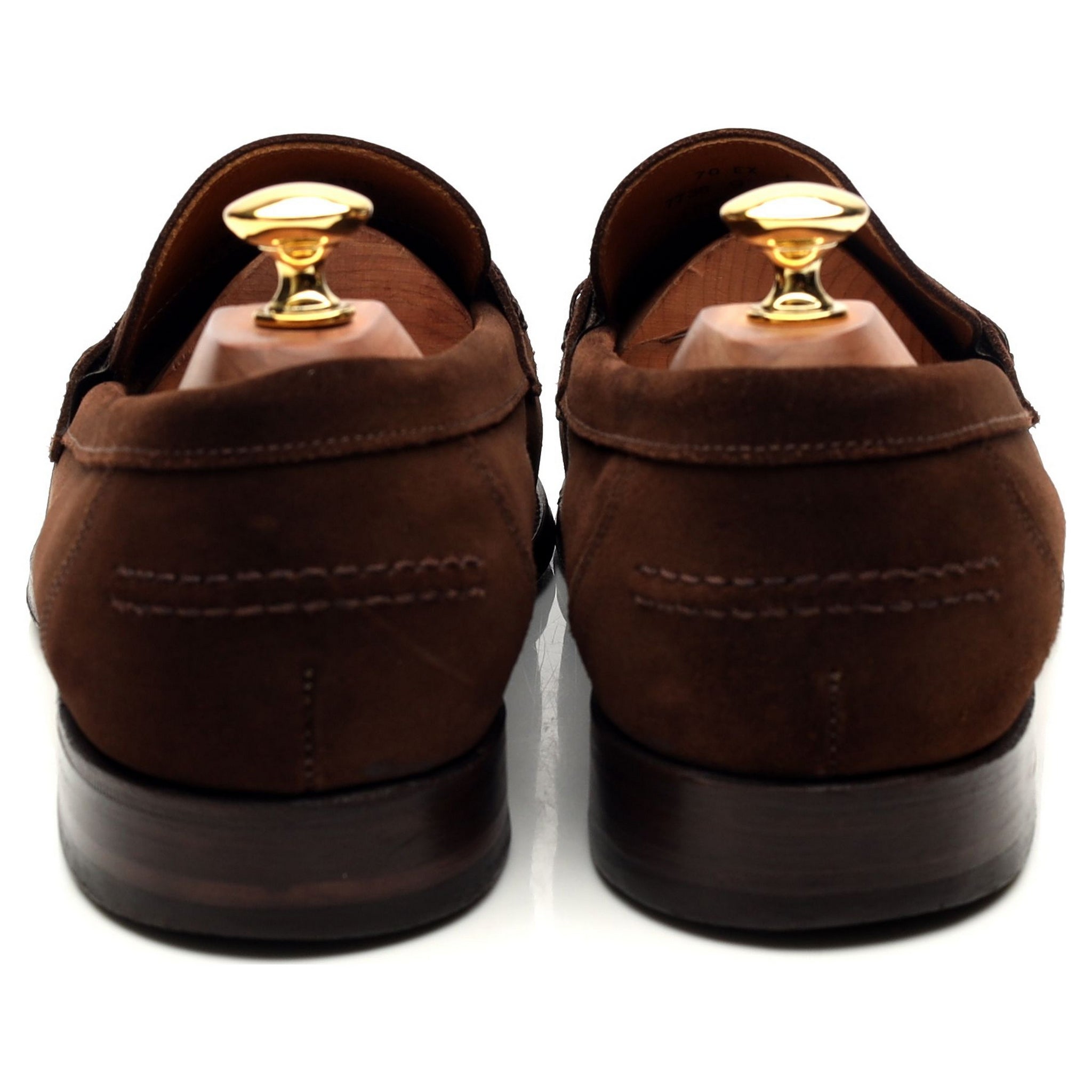 Alfred Sargent Exeter mocassins suède marron UK 9