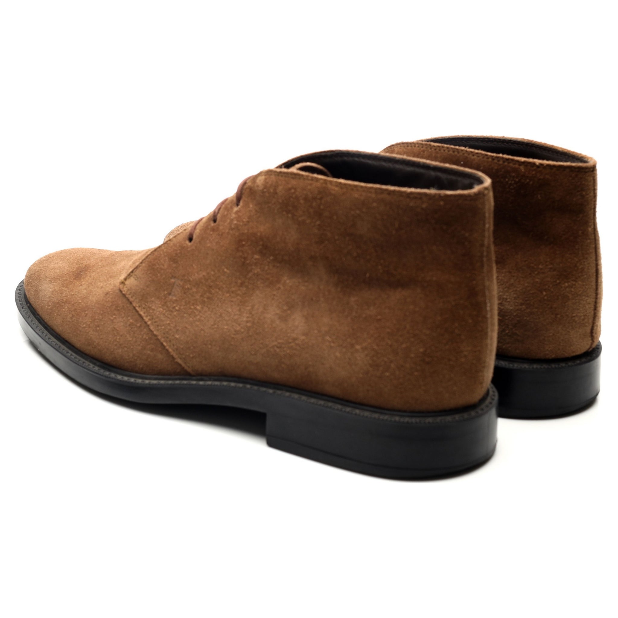 Tod's bottines chukka daim marron UK 9.5