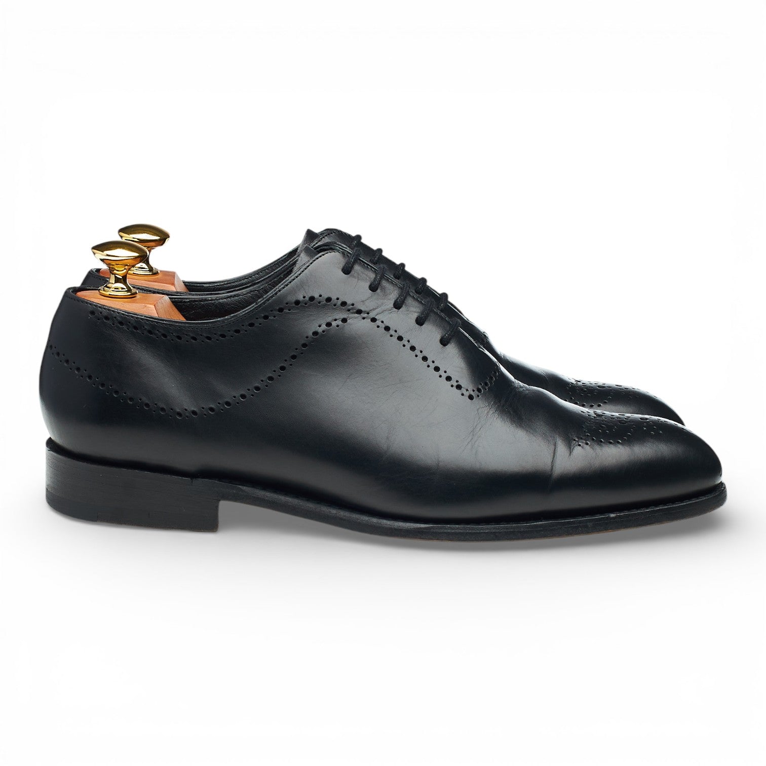 Barker Plymouth richelieu cuir noir UK 6,5
